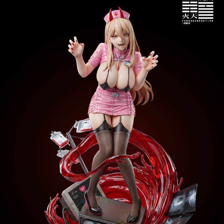 【預購】鏈鋸人 療癒你心 護士帕瓦 X 風山火天工作室