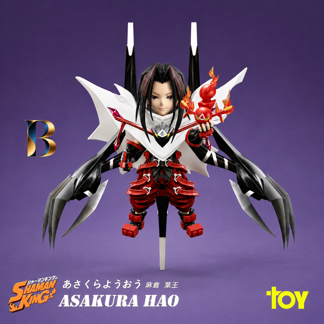 【預購】通靈王 共鳴系列第二彈 雙版本 麻倉好-葉王 X TOY-Studio