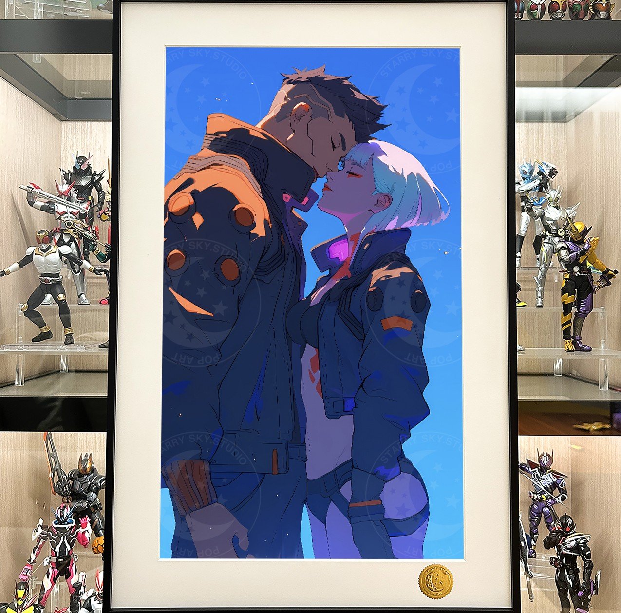 【預購】賽博朋克邊緣行者《露西大衛》動漫裝飾畫 X 星空工作室