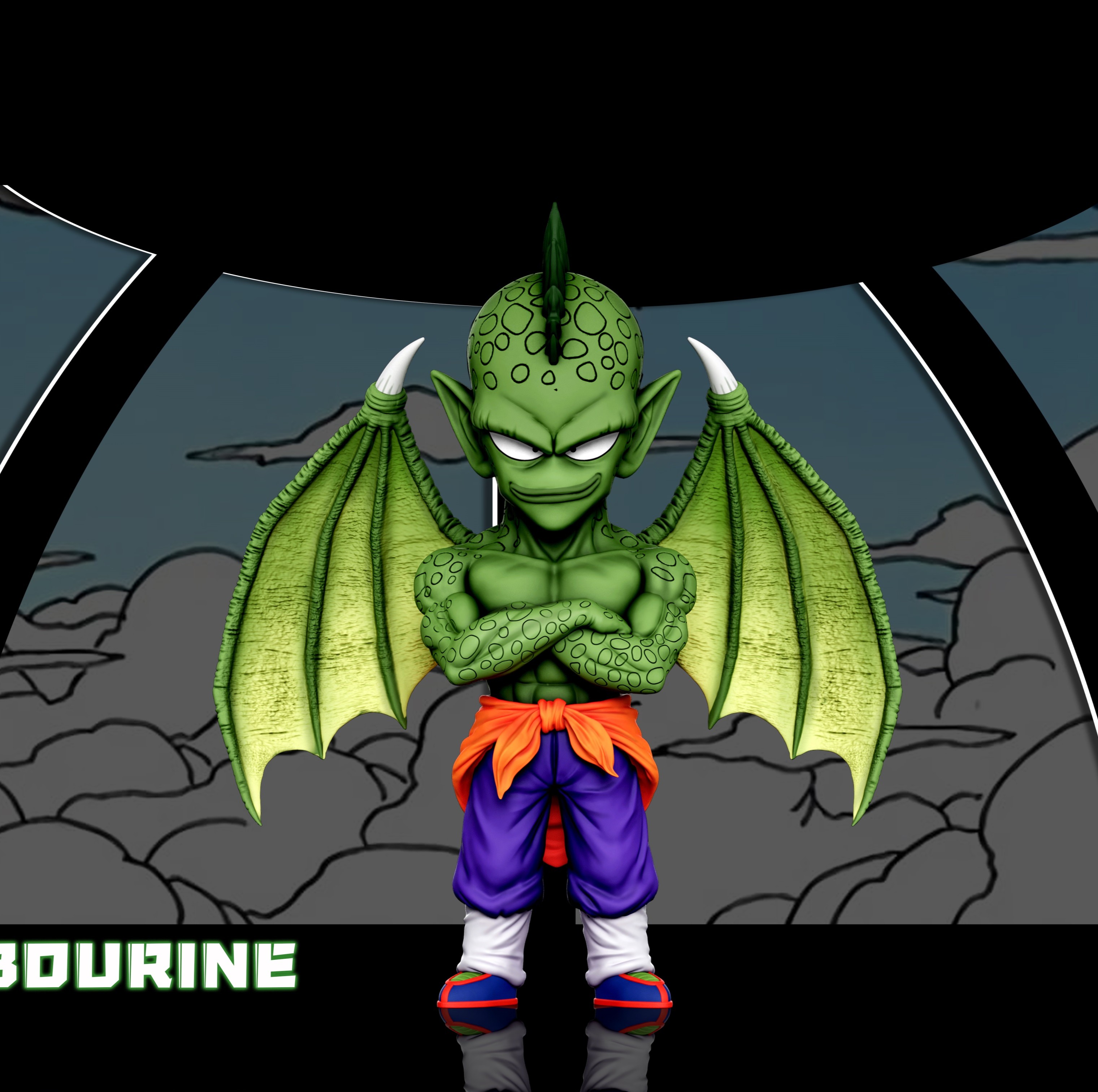 【預購】七龍珠 比克家族--鈴鼓 （丹巴林）X C-Studio