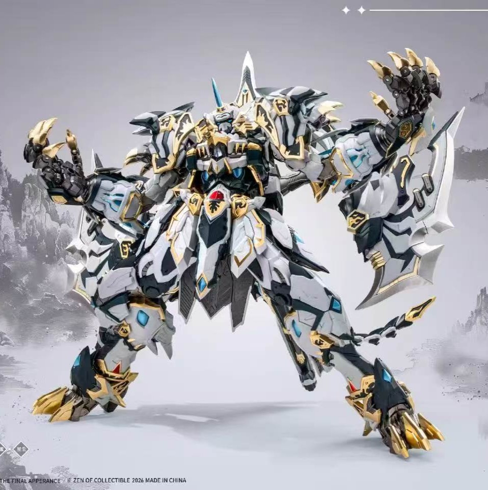 【售罄展示追加請私訊客服@toystationtw】白虎機甲武鬥版 CD-02U X 藏道模型