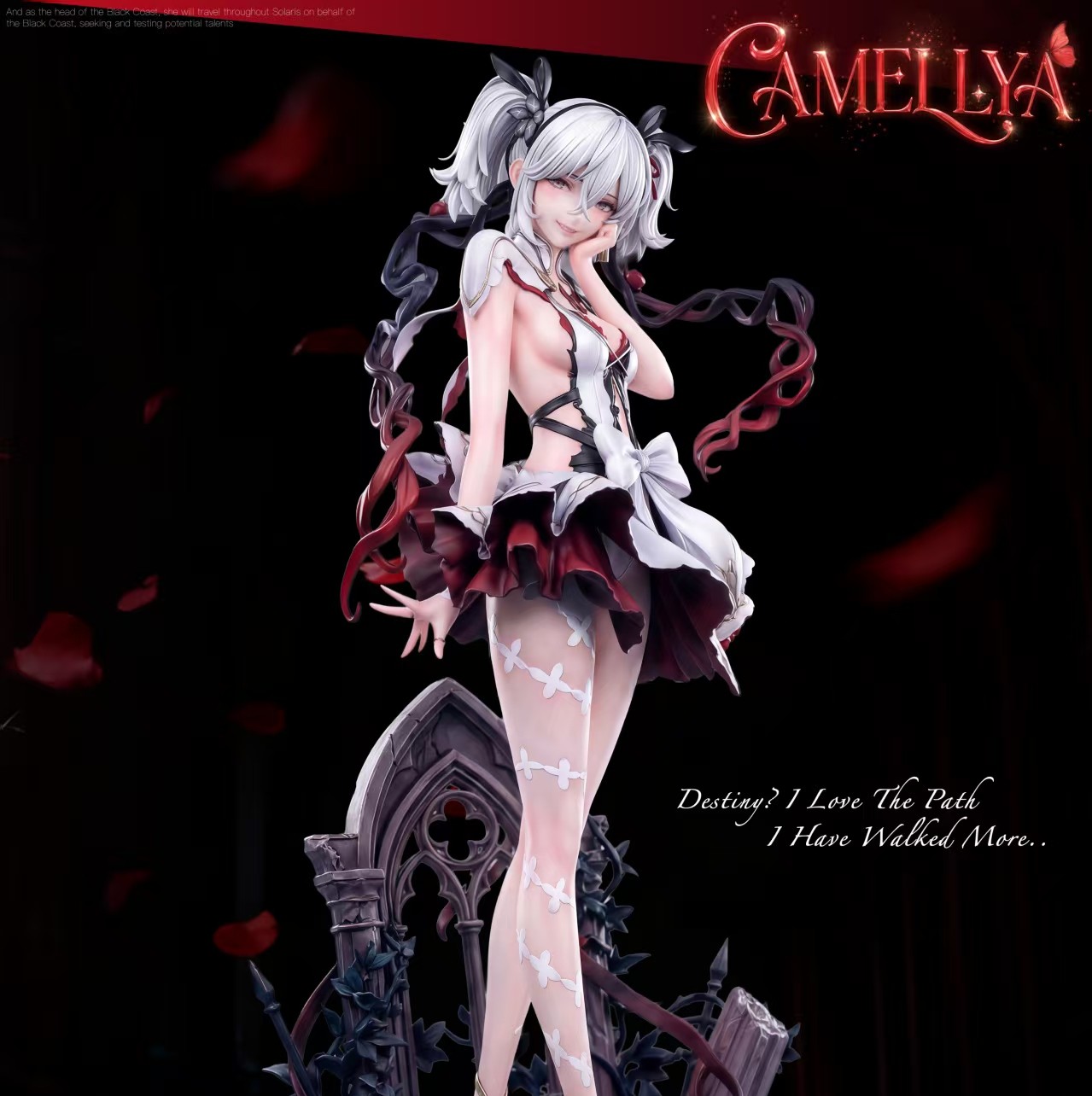 【預購】黑海岸的宿命之花 Camelllya·椿 X Honey-Studio