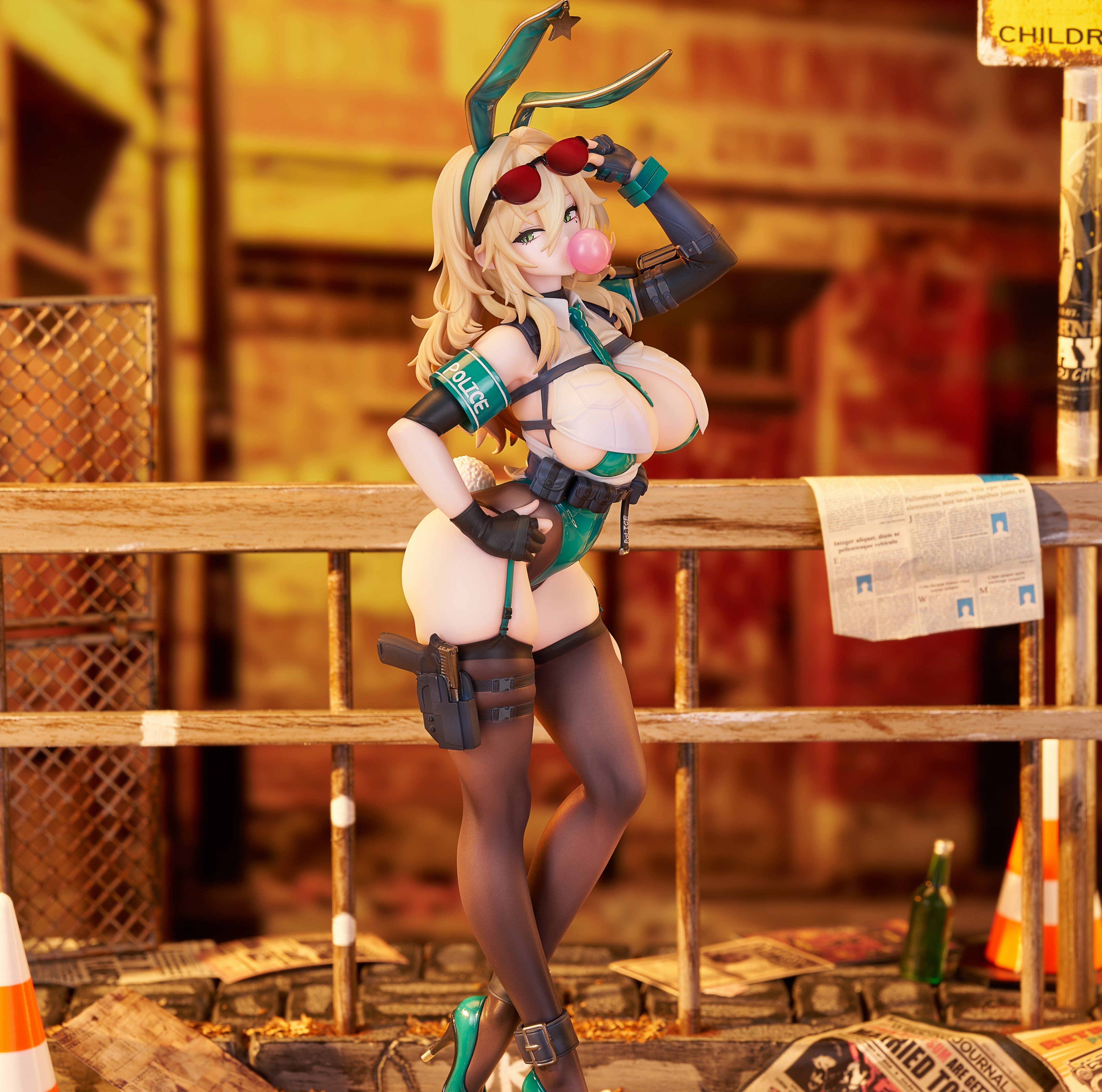 【售罄展示追加請私訊客服@toystationtw】兔女郎警官_01 X 上海光菱模型有限公司