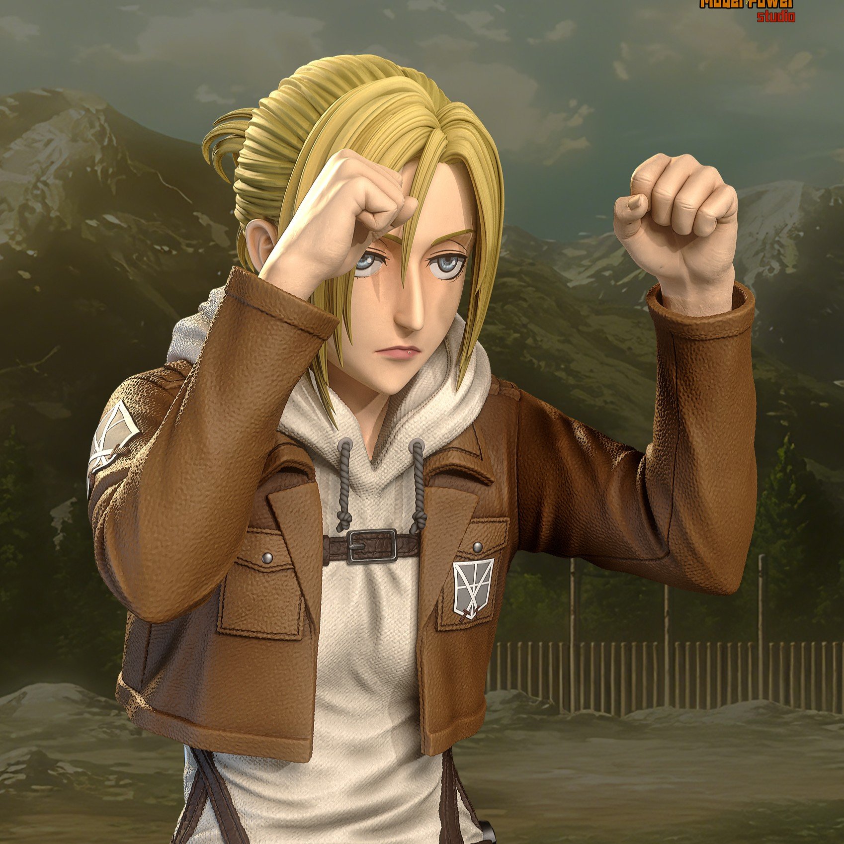 【預購】進擊的巨人 玩家集單系列 備戰阿妮 X Model Power