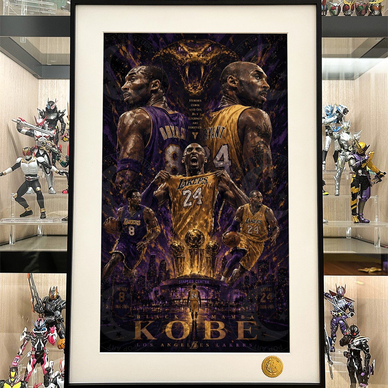 【預購】NBA《王朝-科比》動漫裝飾畫 X 星空工作室