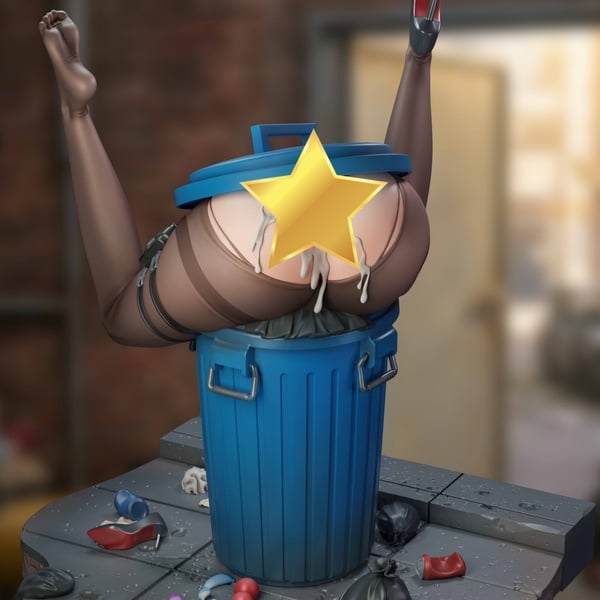 【預購】蔚藍檔案 1/6 垃圾桶調月莉音 X Murloc