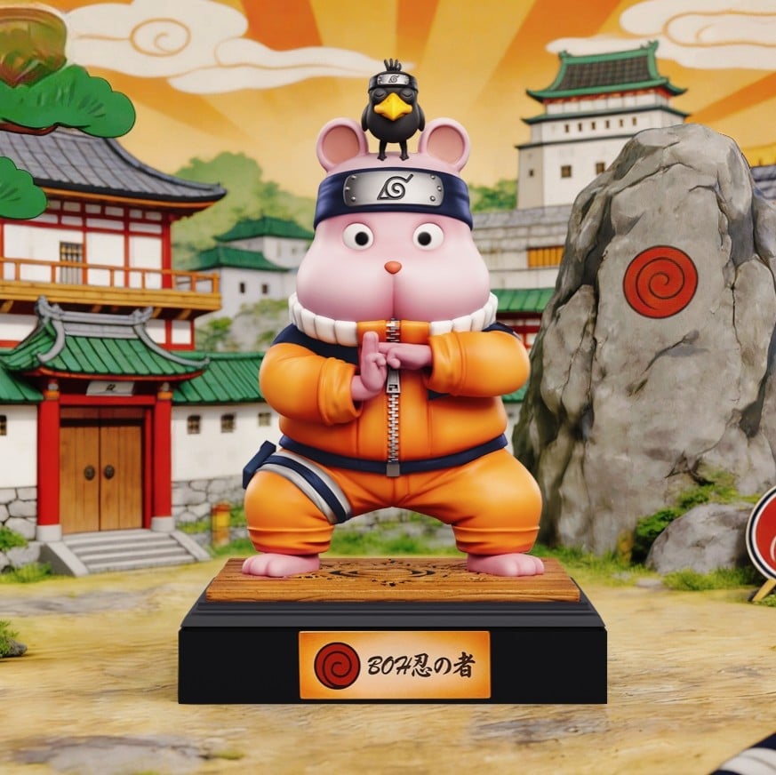 【預購】火影忍者+宮崎駿 忍者坊寶寶 X Hit Face砸臉