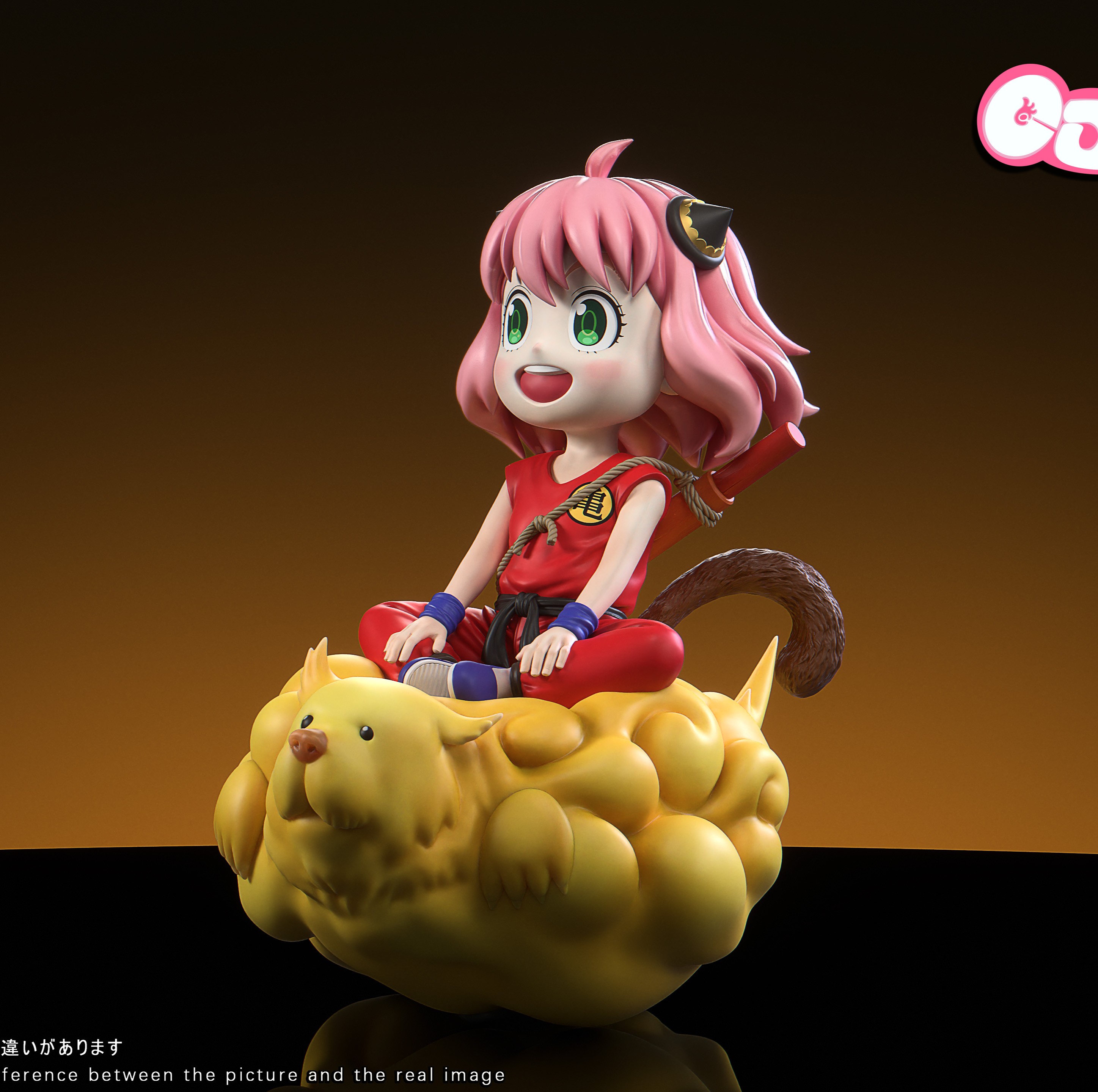 【預購】間諜家家酒+七龍珠 騰雲小女孩 安尼亞cos孫悟空 X GJJ過家家