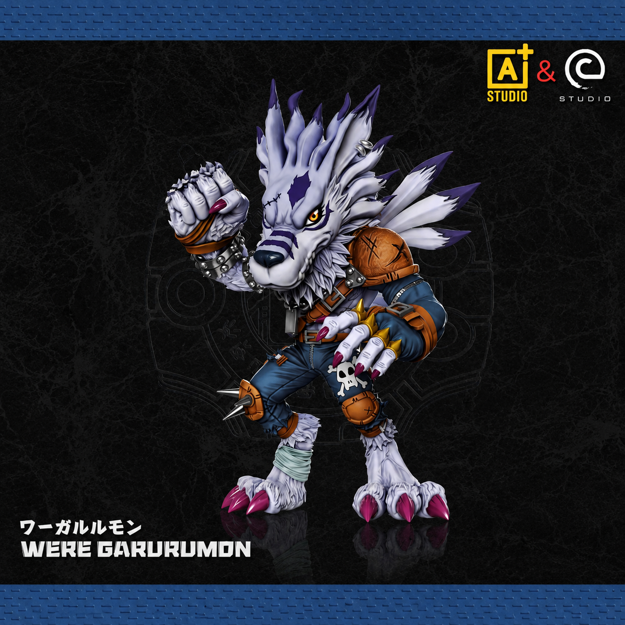 【預購】數碼寶貝 第三彈 雙配色 獸人加魯魯 X A+研究所+C-Studio