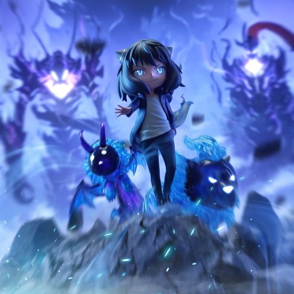 【補款】間諜家家酒+我獨自升級 暗影君王女孩 雙配色 安妮亞 X GuluGulu咕嚕咕嚕