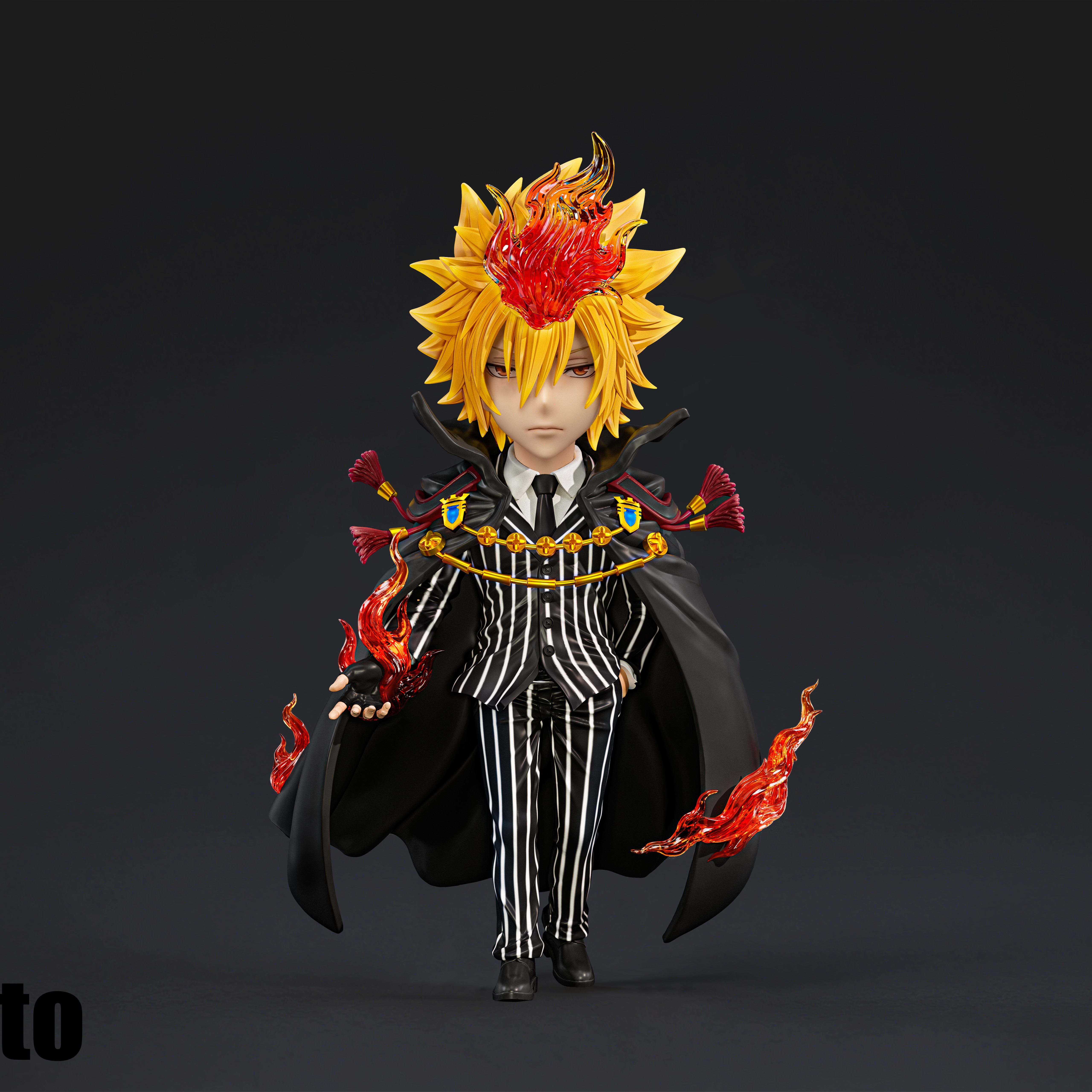 【預購】家庭教師 動漫IP主角共鳴第十彈：彭格列Ⅰ世 X TOY-Studio
