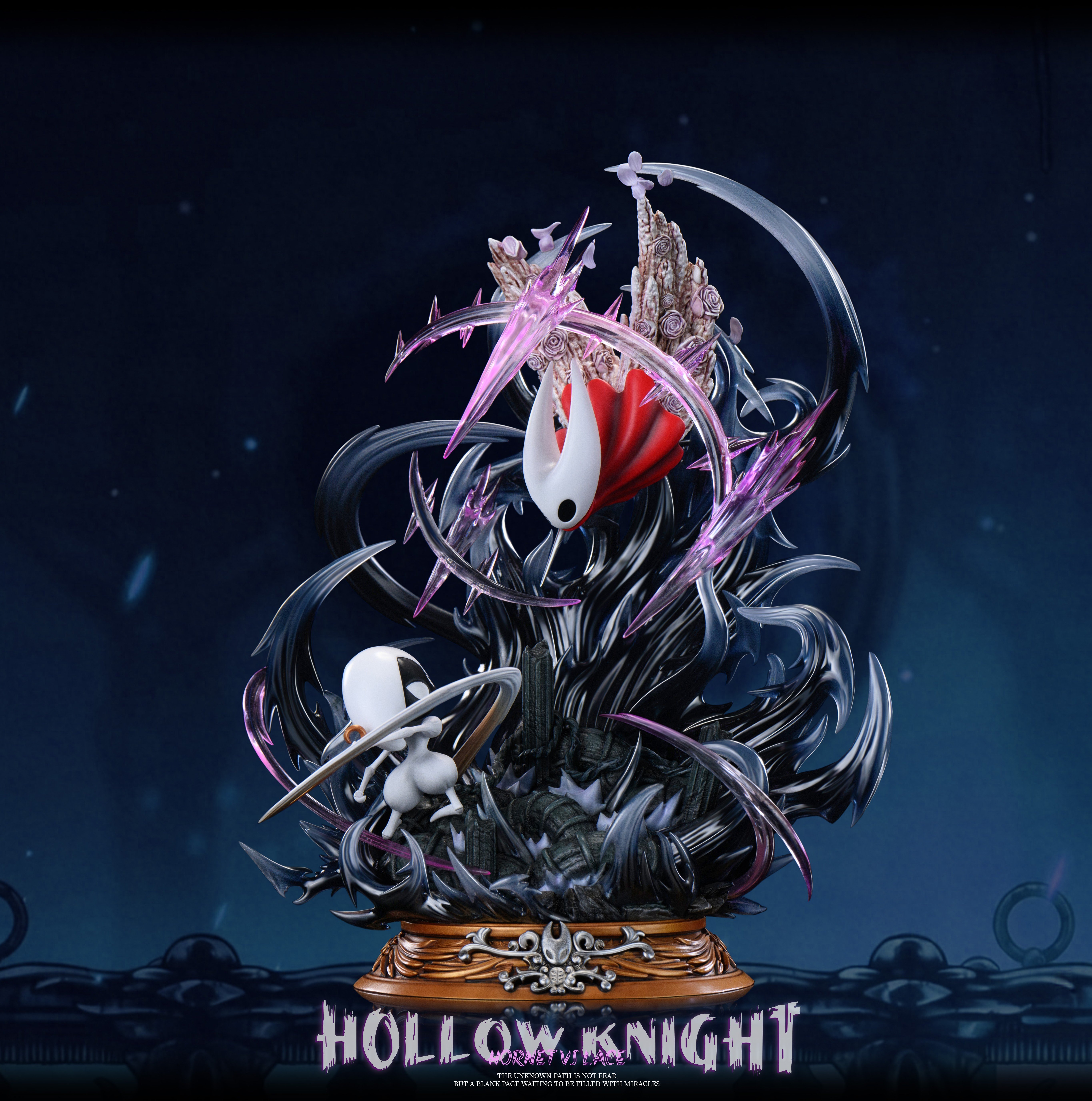 【預購】空洞騎士006-場景系列大黃蜂vs失心蕾絲 X ST定制+輻光工作室