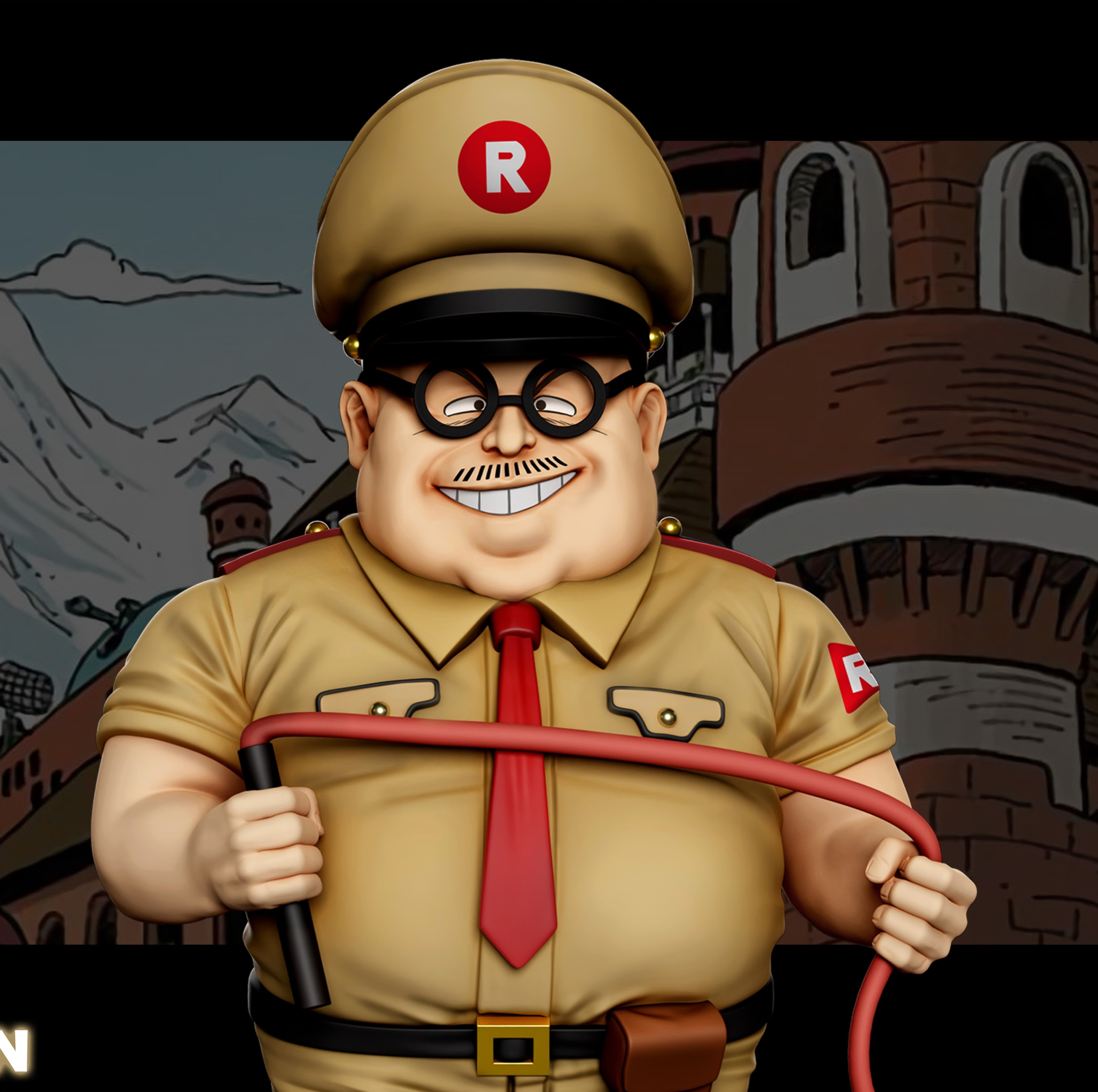 【預購】七龍珠 紅緞帶軍團--B隊隊長 X C-Studio