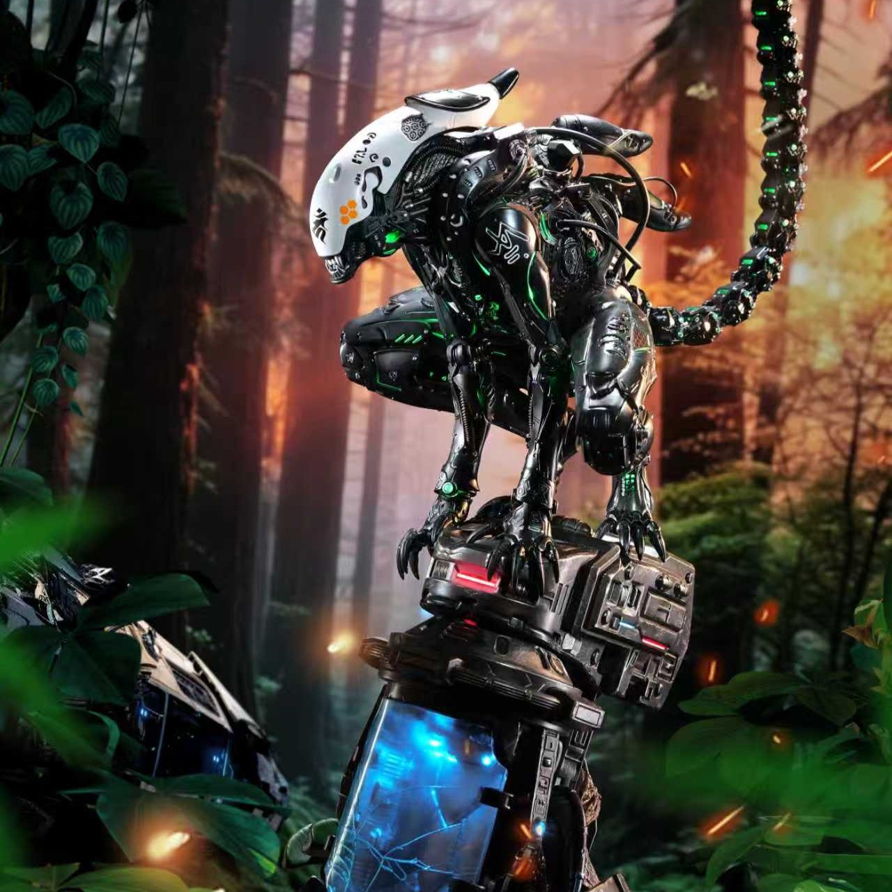 【售罄展示追加請私訊客服@toystationtw】《機械異形》X K9+Deep Tale