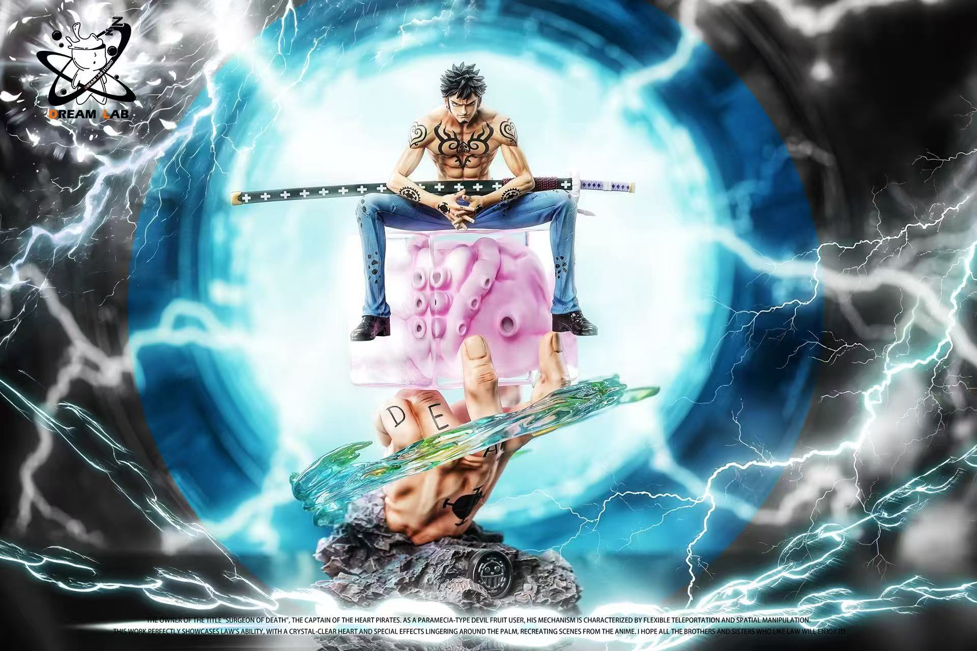 【預購】海賊王 雙配色 羅心臟配件（不包含人物）X Dream Lab夢工坊