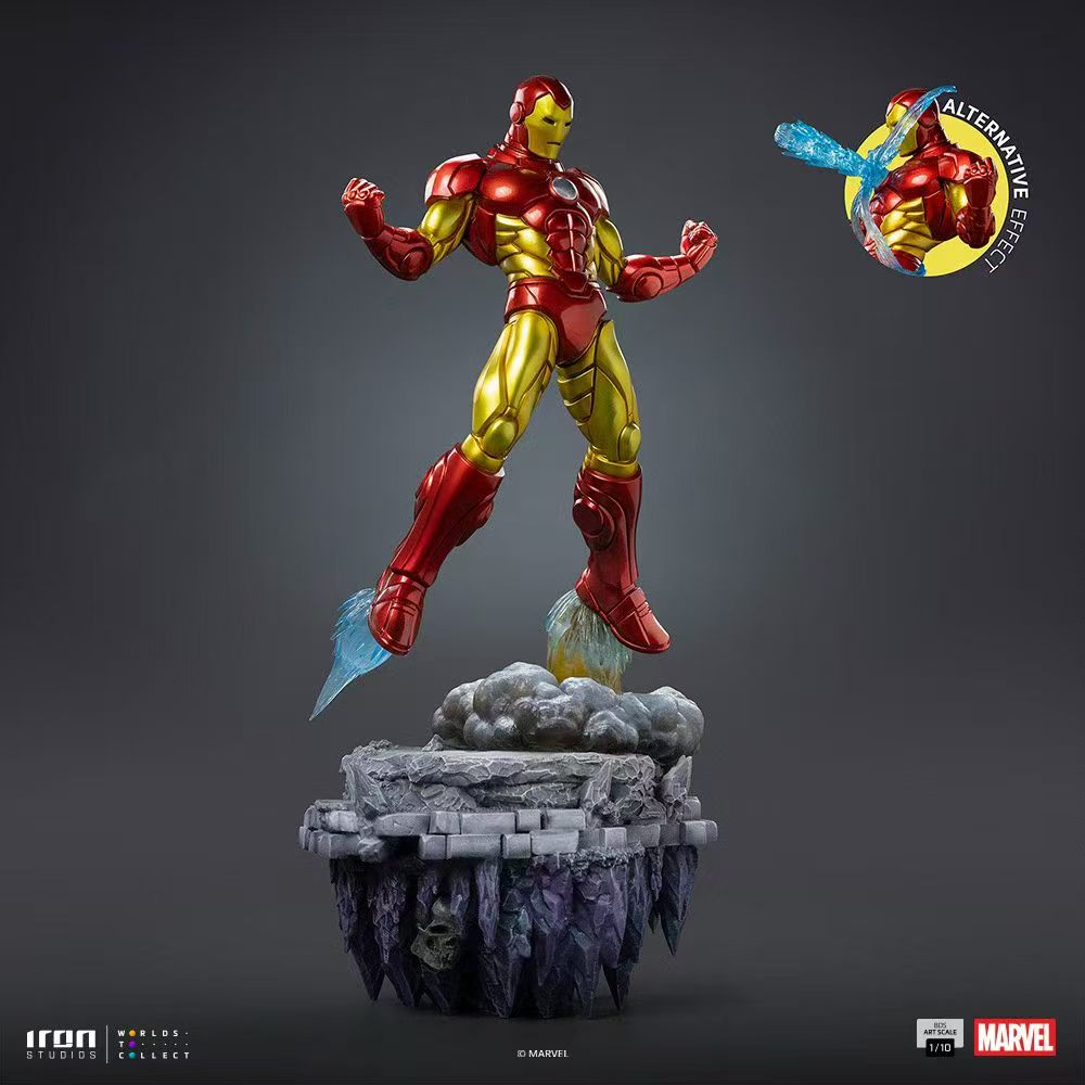 【售罄展示追加請私訊客服@toystationtw】Marvel漫威 MARCAS142726-10 鋼鐵人 X Iron Studios