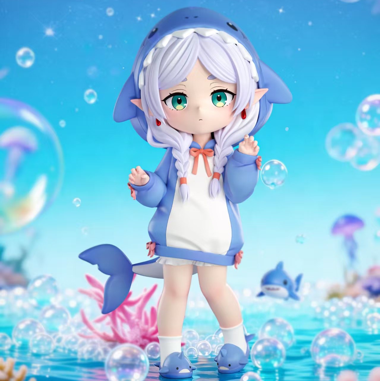 【預購】葬送的芙莉蓮 鯊魚芙芙 X BUFF工作室