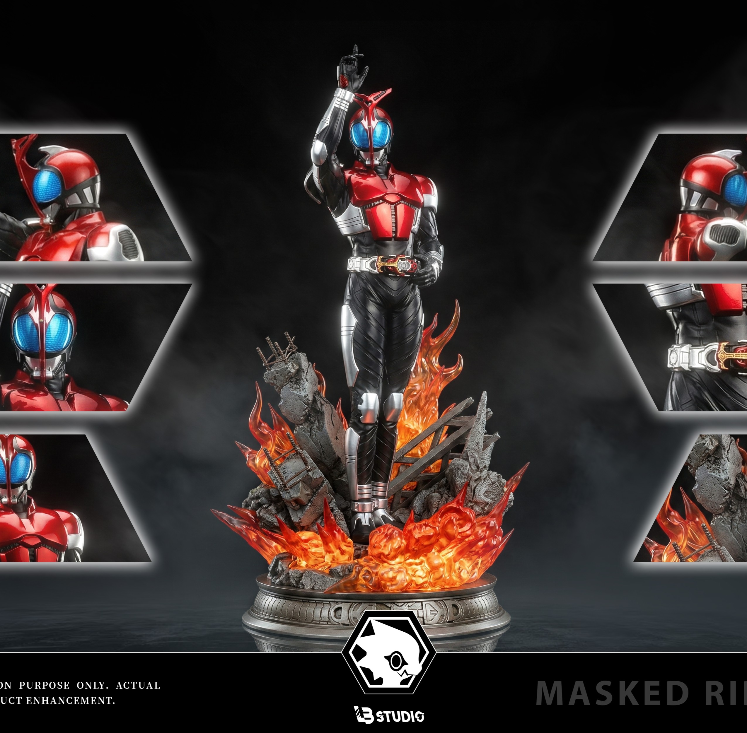 【預購】假面騎士 騎士形態-甲鬥王 X LB-Studio