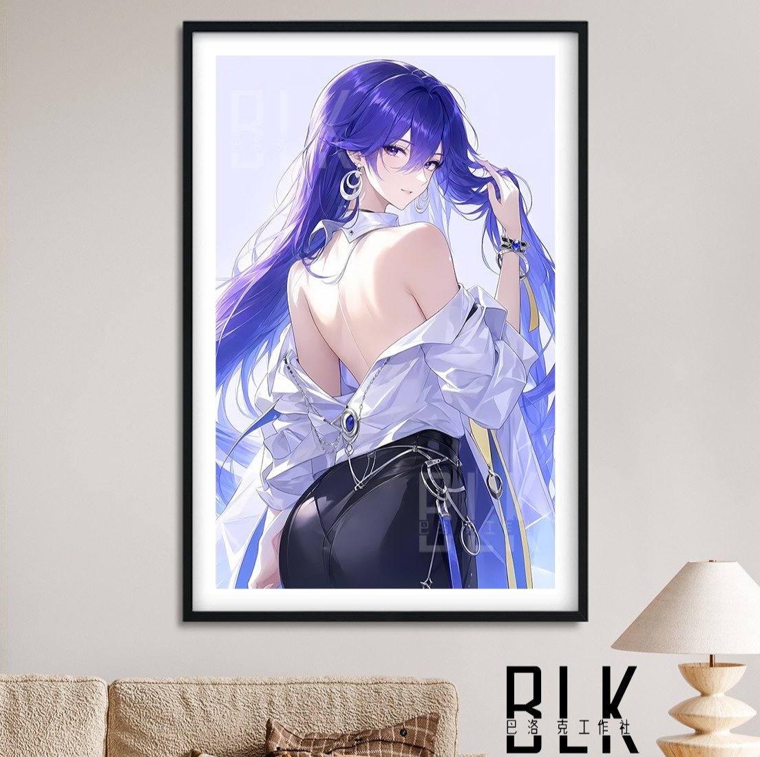 【預購】鳴潮《洛瑟菈》動漫裝飾畫&冰箱貼 X 巴洛克工作室