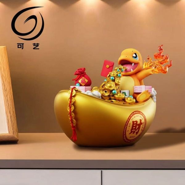 【現貨秒發】寶可夢 招財小火龍 X 可藝模玩（招財系列4）