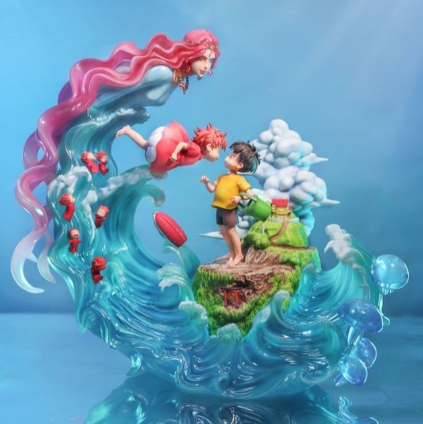 【現貨秒發】宮崎駿 崖上的波妞 波妞和宗介 X 風&Emoji