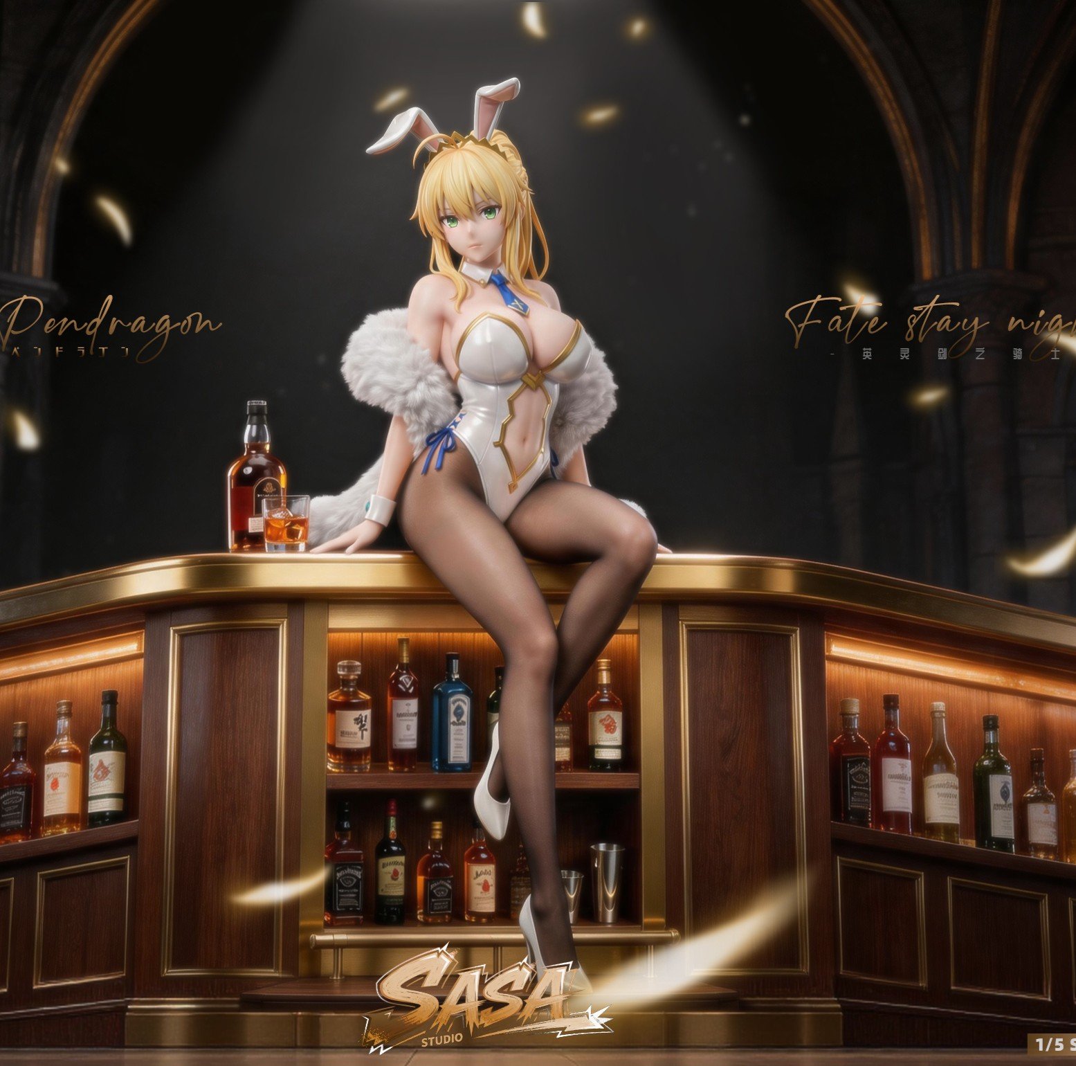 【預購】Fate/Grand Order 兔女郎 Saber阿爾托莉雅 X Sasa工作室