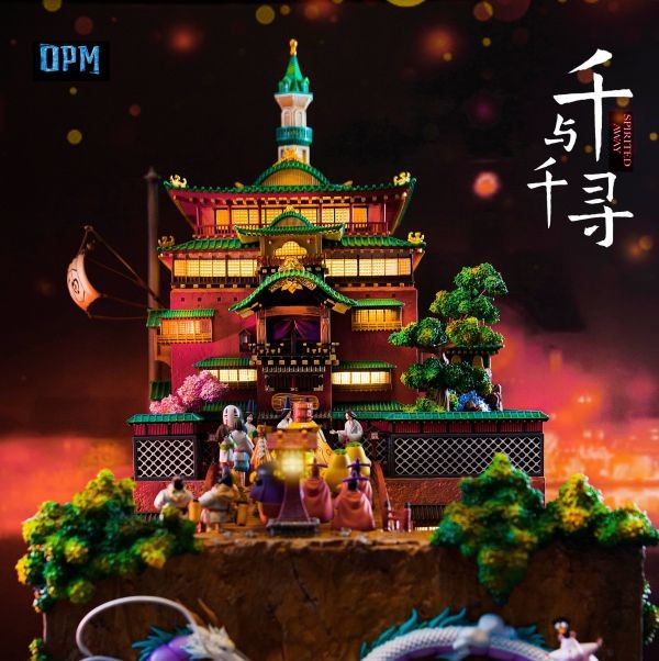 【現貨秒發】宮崎駿系列 神隱少女 千與千尋 油屋2.0 X OPM-Studio