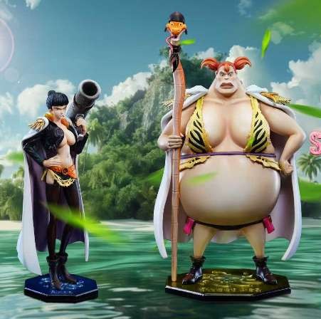 【預購】海賊王 私人定制補全系列 龍膽&斯多比 X Black小黑