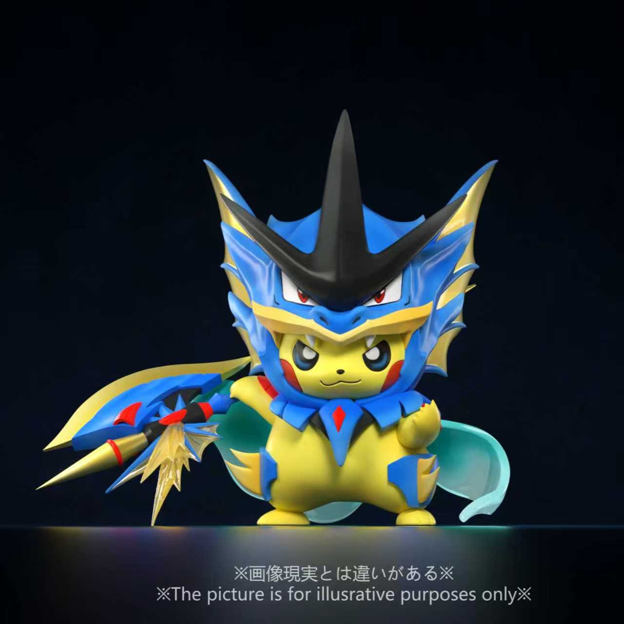 【預購】寶可夢 mega暴鯉龍皮卡丘 X ECHO皮卡丘模型鋪子（皮模鋪）