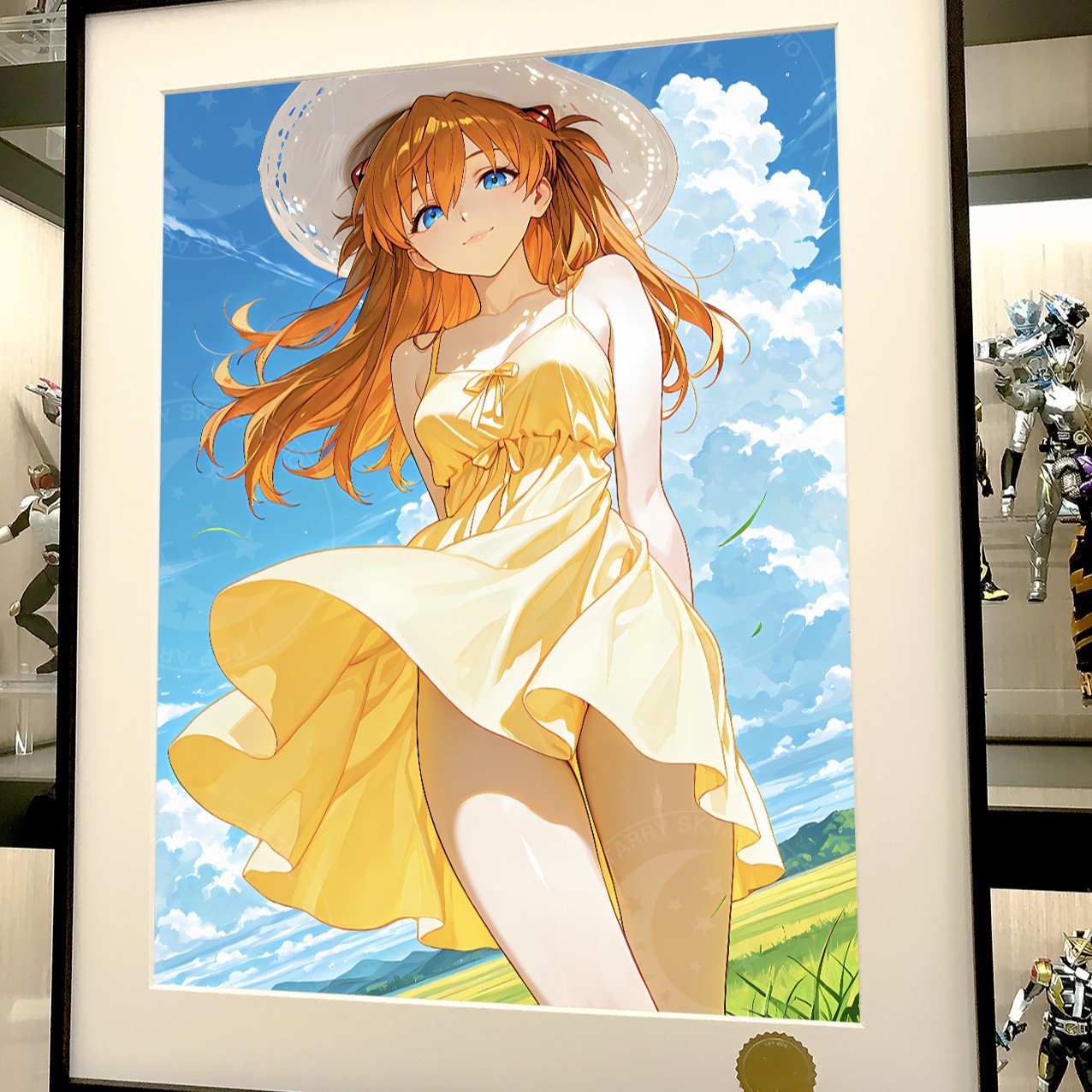 【預購】EVA新世紀福音戰士《田園明日香》動漫裝飾畫 X 星空工作室