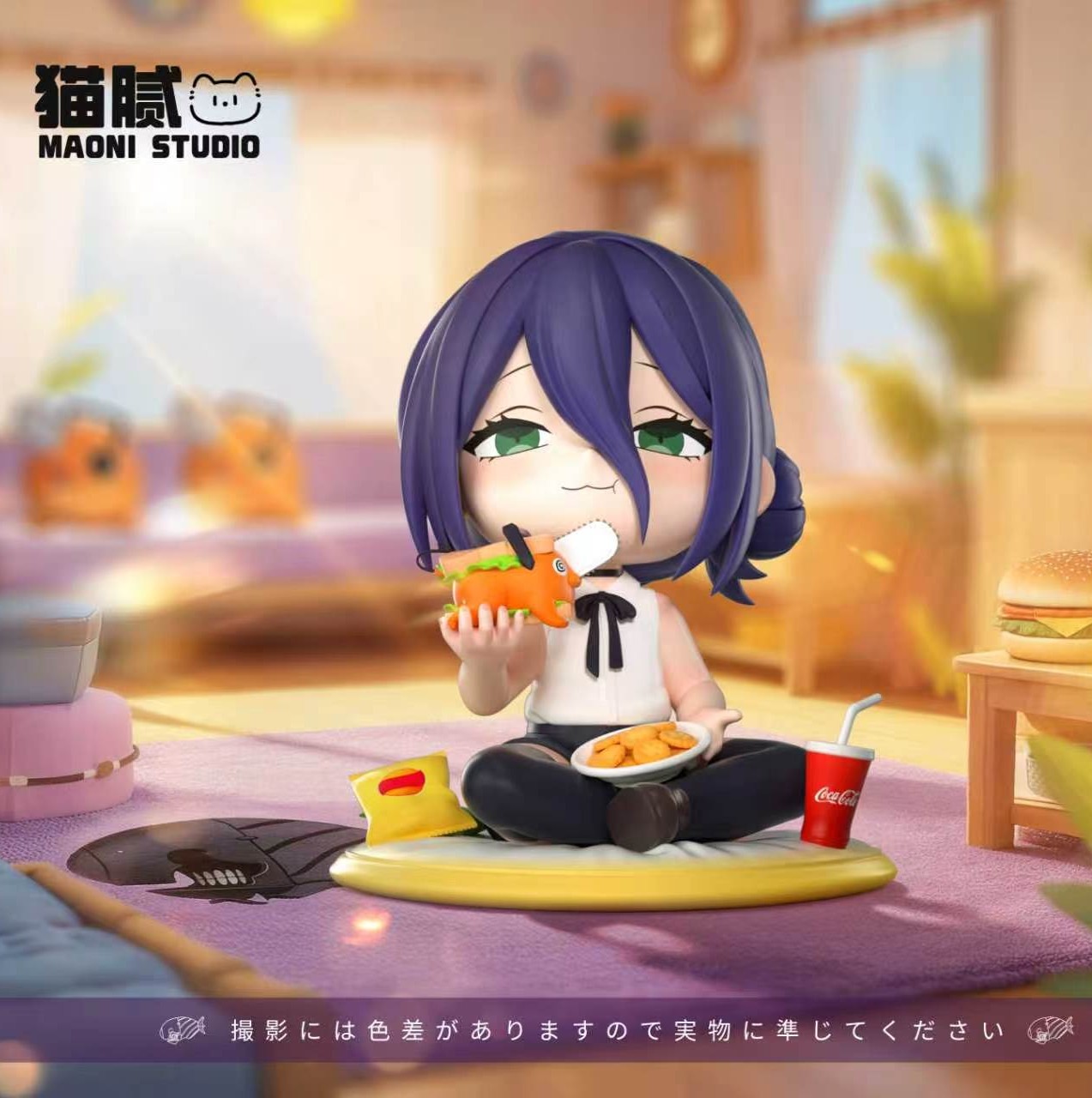 【預購】鏈鋸人 Q版坐姿蕾塞 X MAONI貓膩