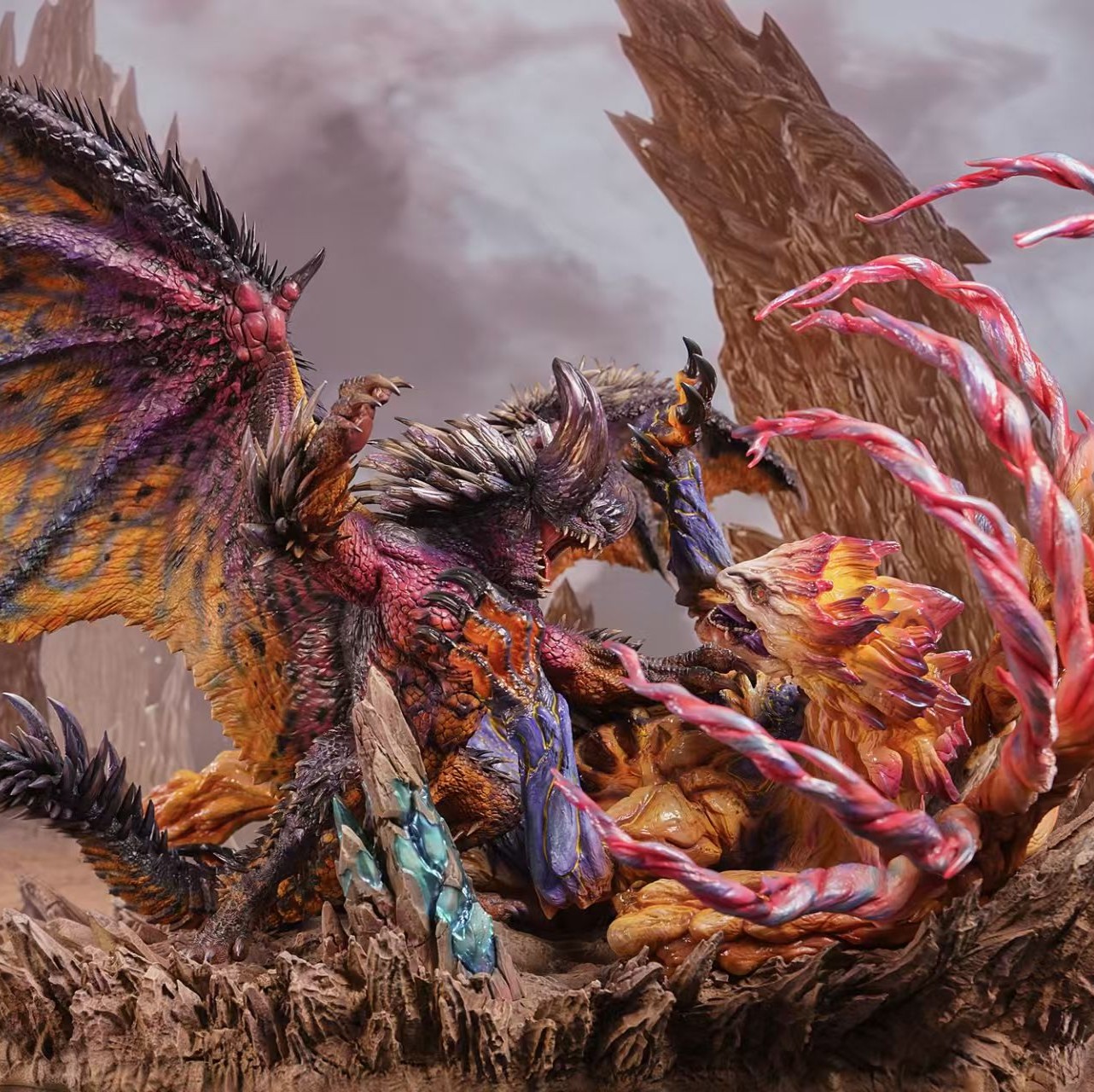 【預購】魔物獵人 奸世滅盡龍vs天地煌啼龍 X DragonFrontier龍之邊境