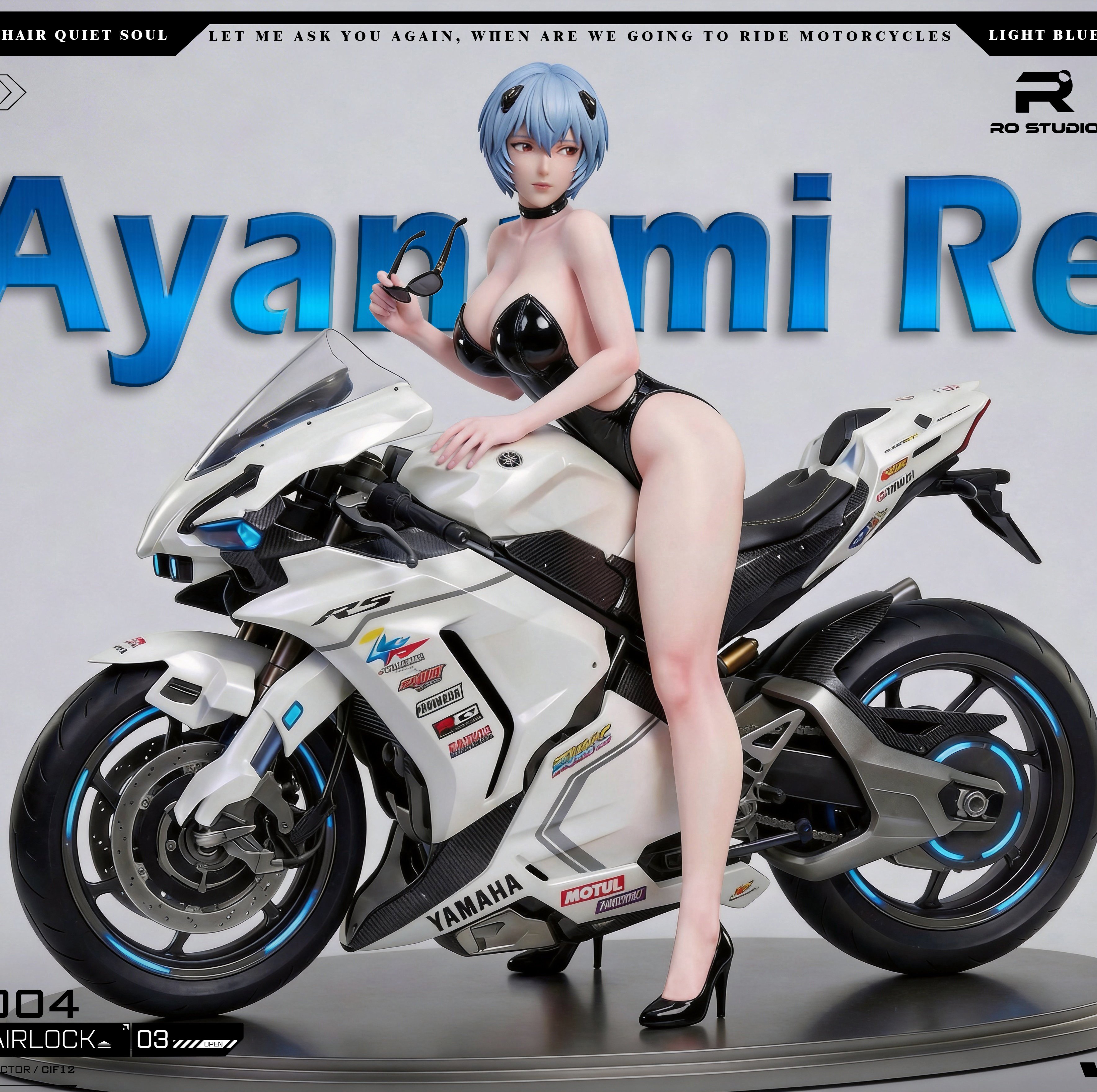 【預購】Eva新世紀福音戰士 綾波零 X RO+NewBorn