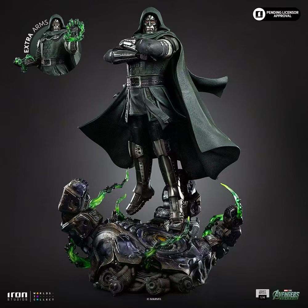 【售罄展示追加請私訊客服@toystationtw】Marvel漫威 Doctor Doom 毀滅博士 MARCAS143226-14 X Iron-Studio