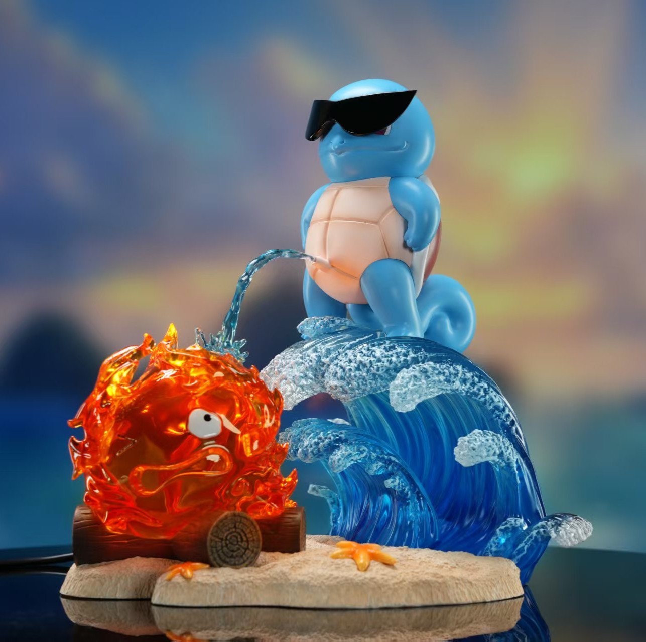 【預購】寶可夢+宮崎駿 夢幻聯動 傑尼龜+卡西法 X MMLAND喵喵島