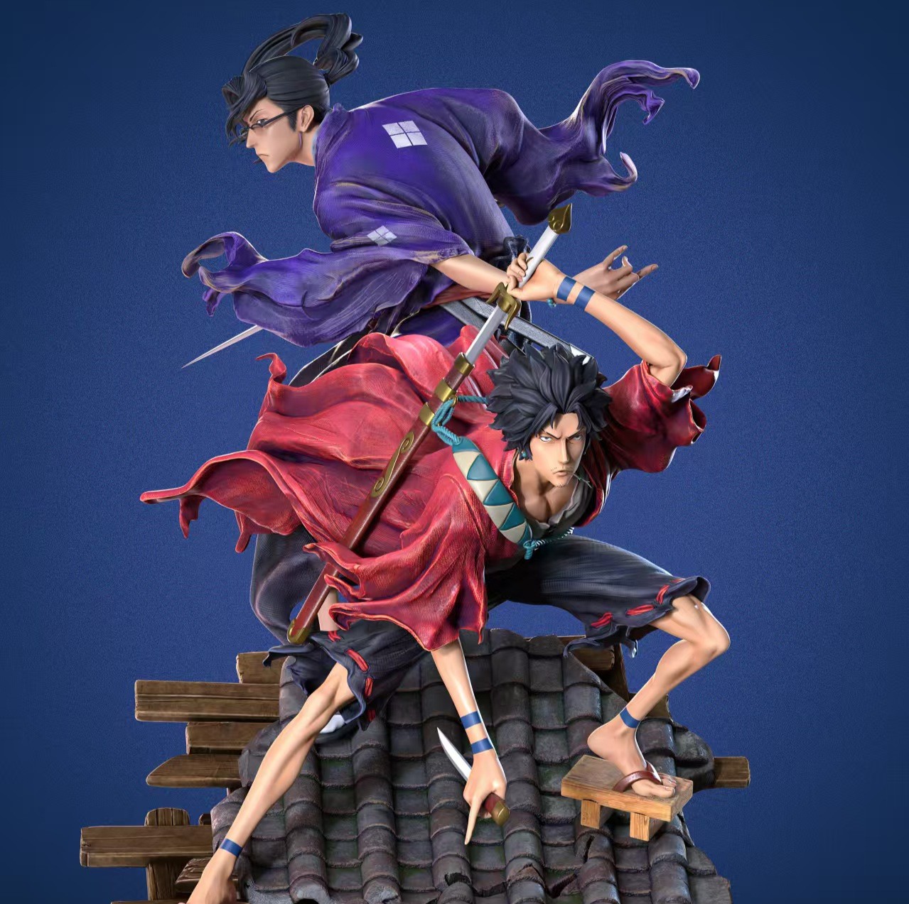 【預購】混沌武士 無幻（ムゲン）& 仁 （ジン ）X 無名工作室