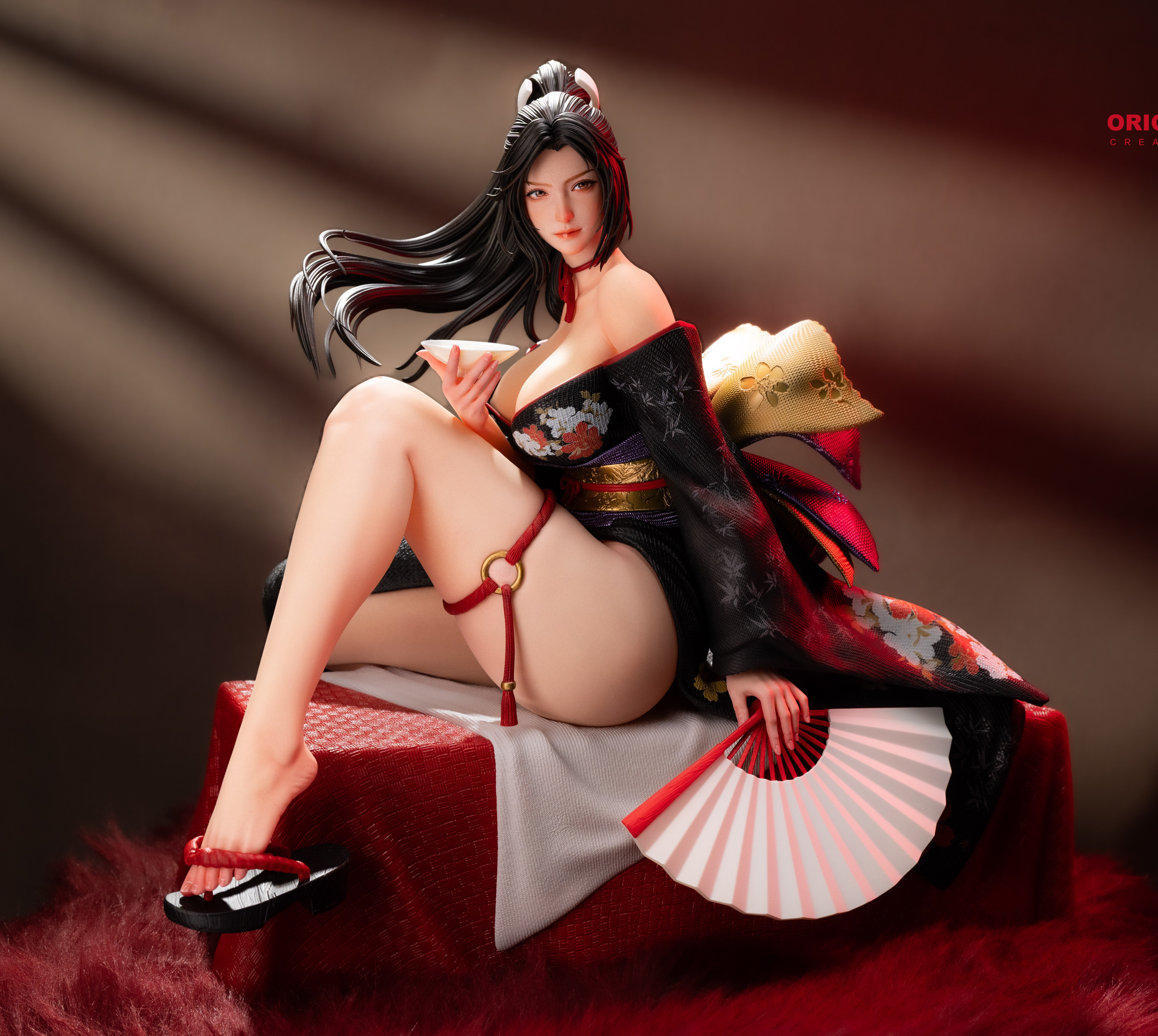 【預購】格鬥天王 輕雕像女性格鬥家—小舞 X ORIGIN