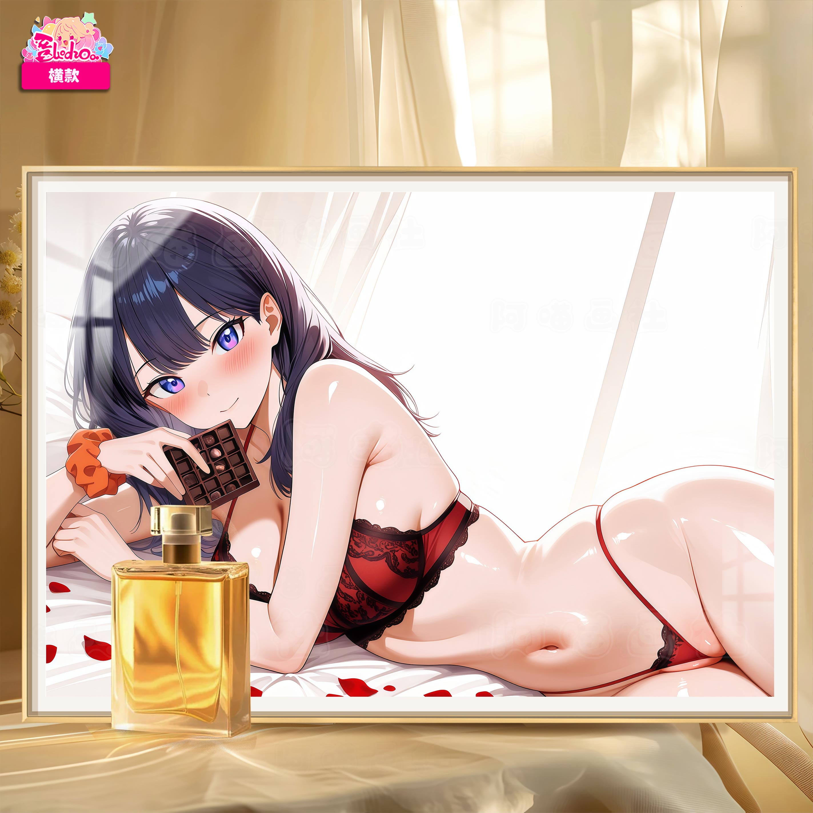 【預購】SSSS.GRIDMAN 入睡前奏 多寶六花 8k主題超清裝飾畫 X 阿喵畫社