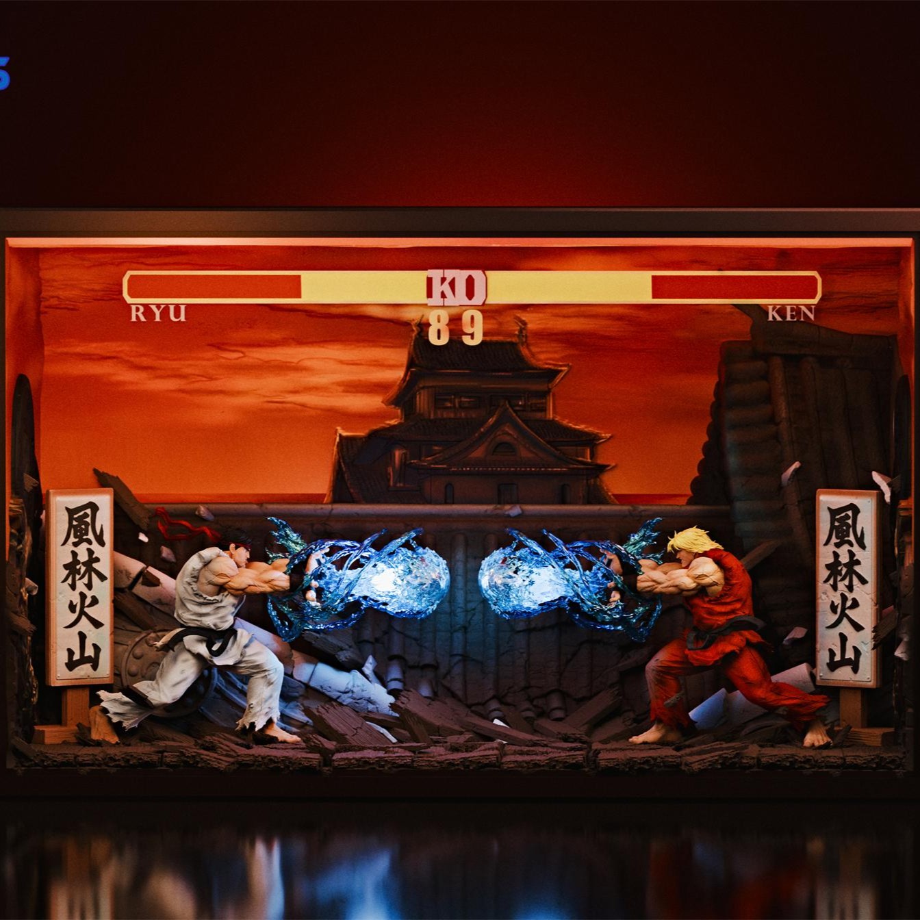 【預購】快打旋風 沖擊對決 隆Ryu與肯Ken X Raidas Mask(R.M.S)