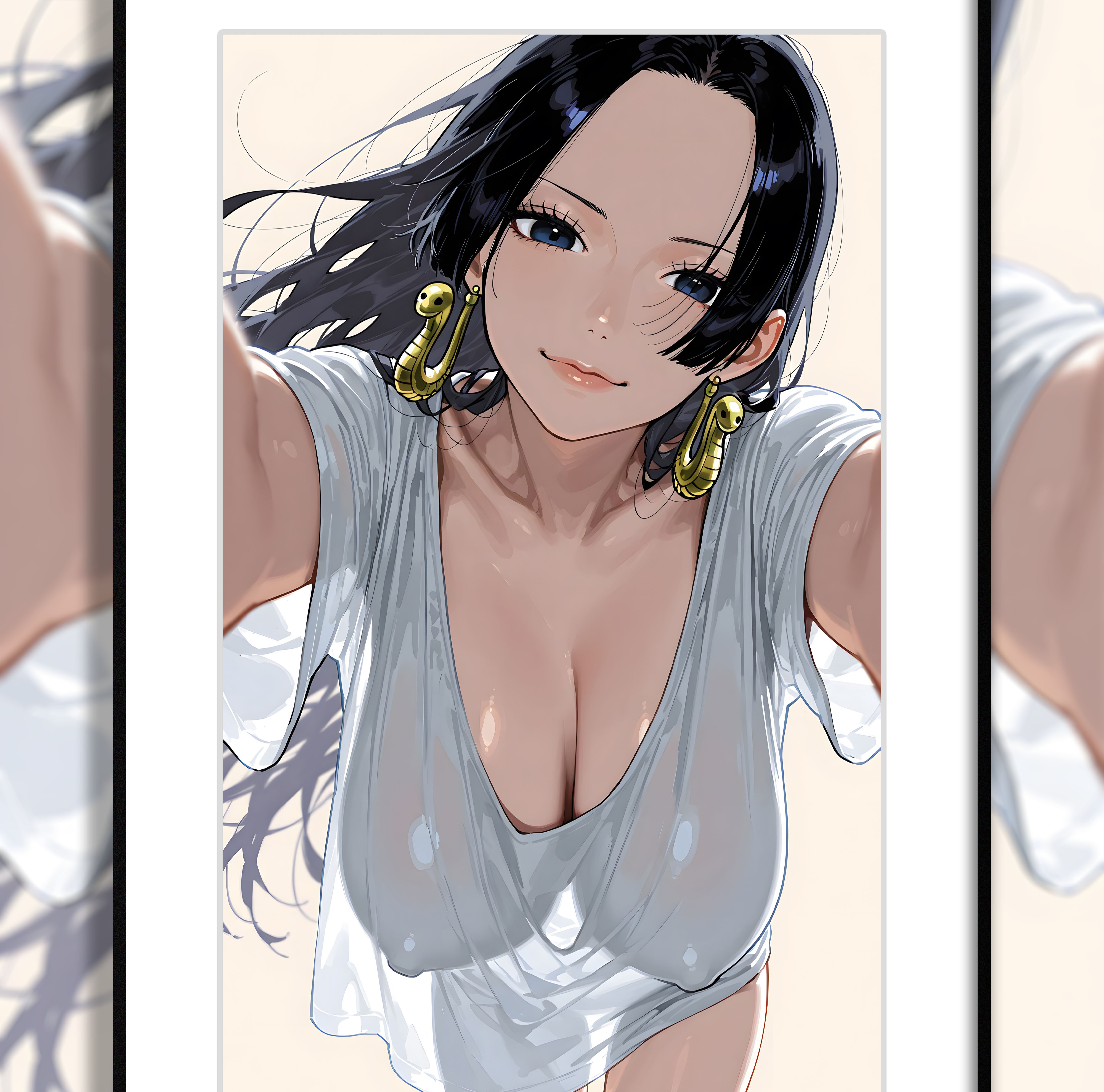 【預購】海賊王《女友漢考克》動漫裝飾畫 X H2工作室
