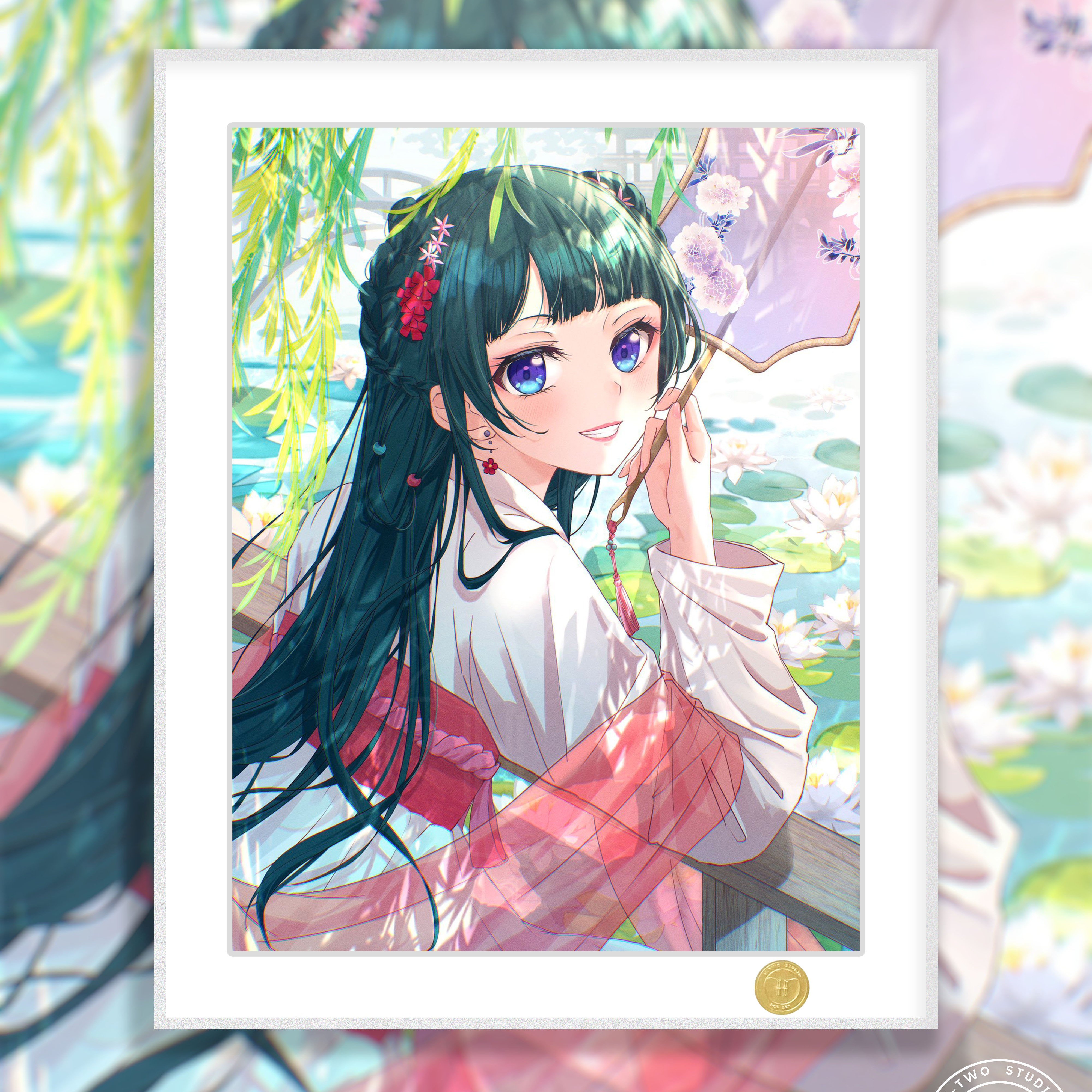 【預購】藥屋少女《貓貓》動漫二次元裝飾畫 X H2工作室