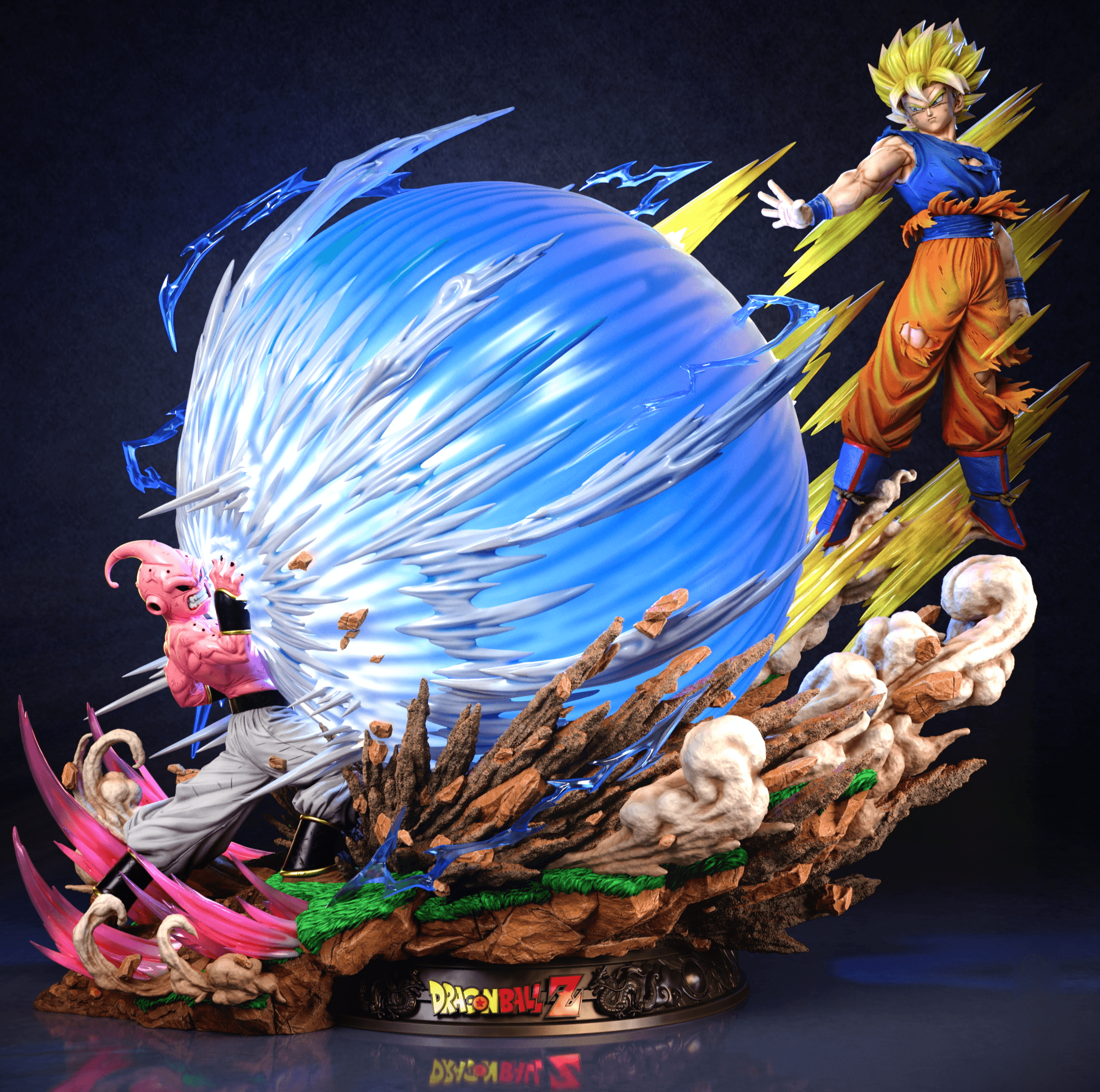 【預購】七龍珠Z 決勝元氣彈 孫悟空vs幼年布歐 X KD Collectibles
