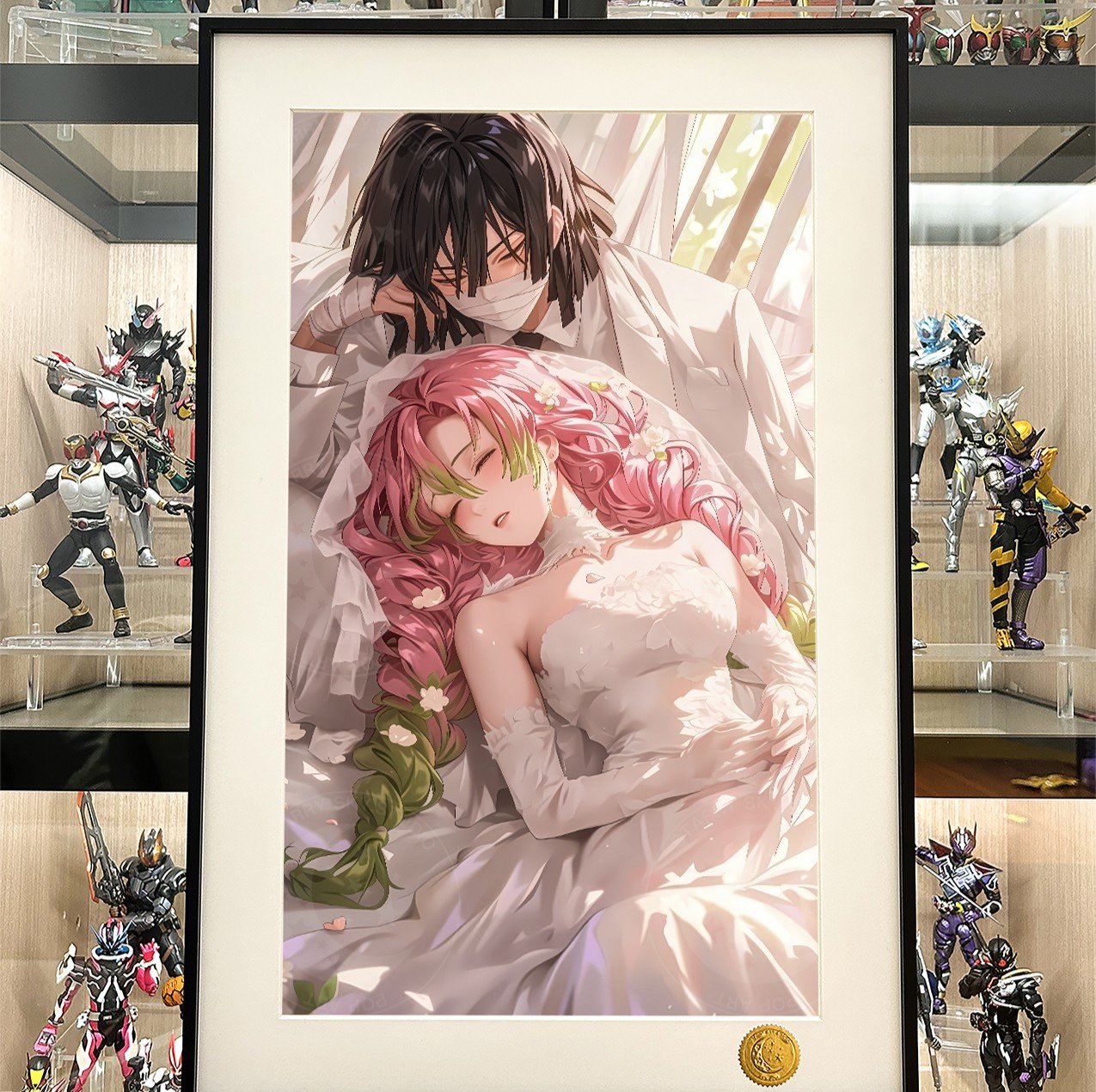 【預購】鬼滅之刃 無限城篇《蛇戀婚紗》動漫裝飾畫 X 星空工作室