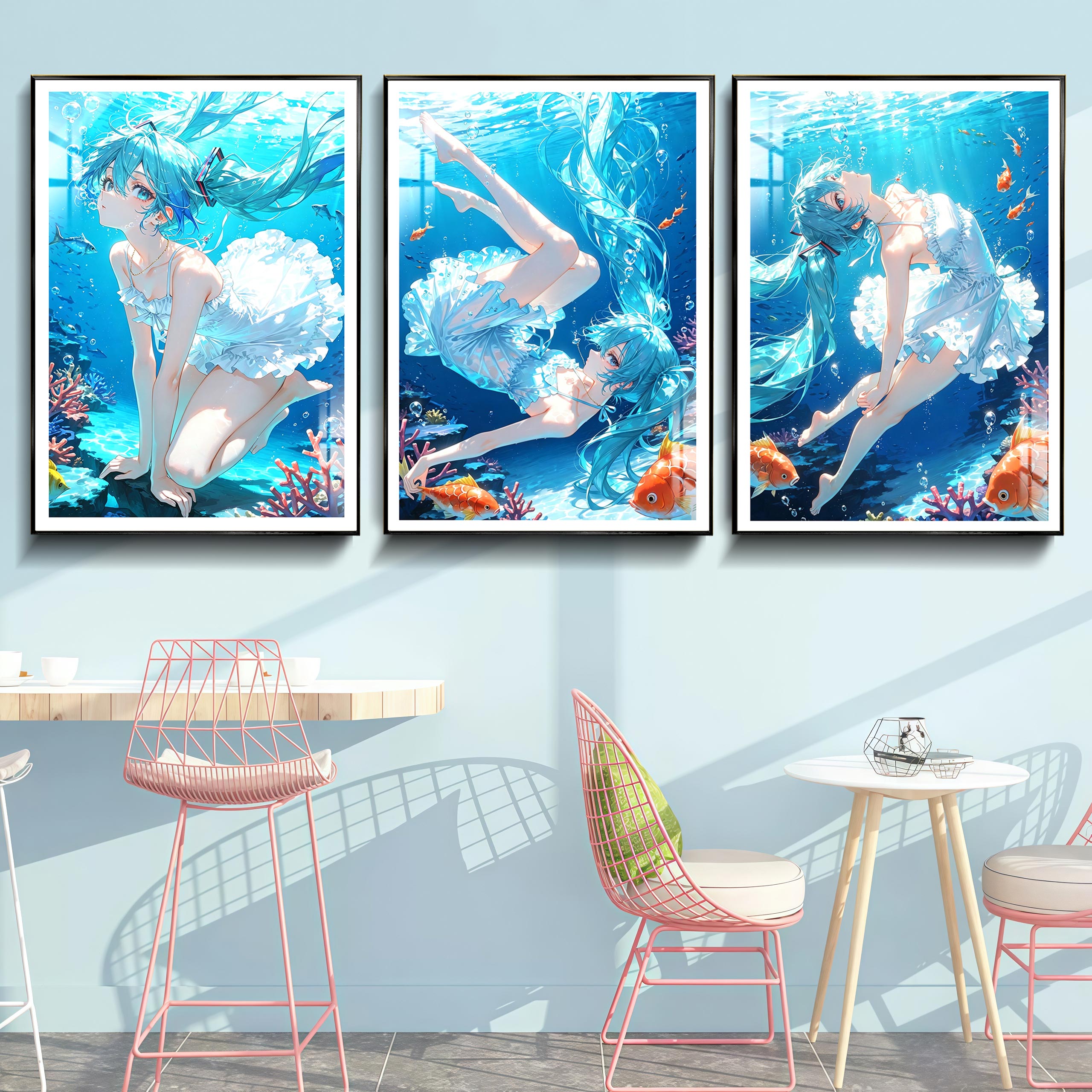【預購】初音未來 深海秘境三聯 X 阿喵畫社