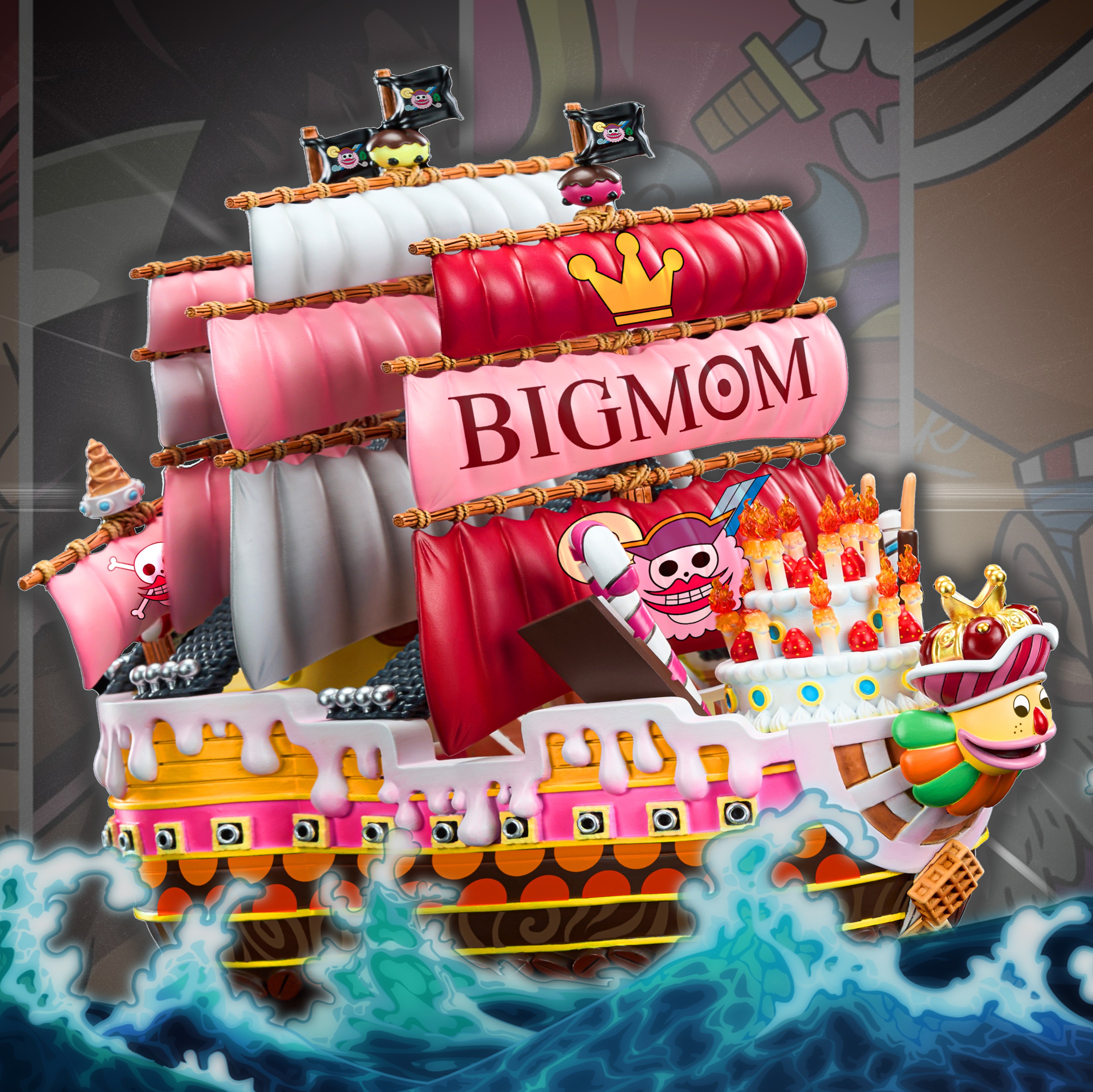 【預購】海賊王 全員船系列第三十六彈 大媽海賊船 女王媽媽聖歌號 X M4工作室