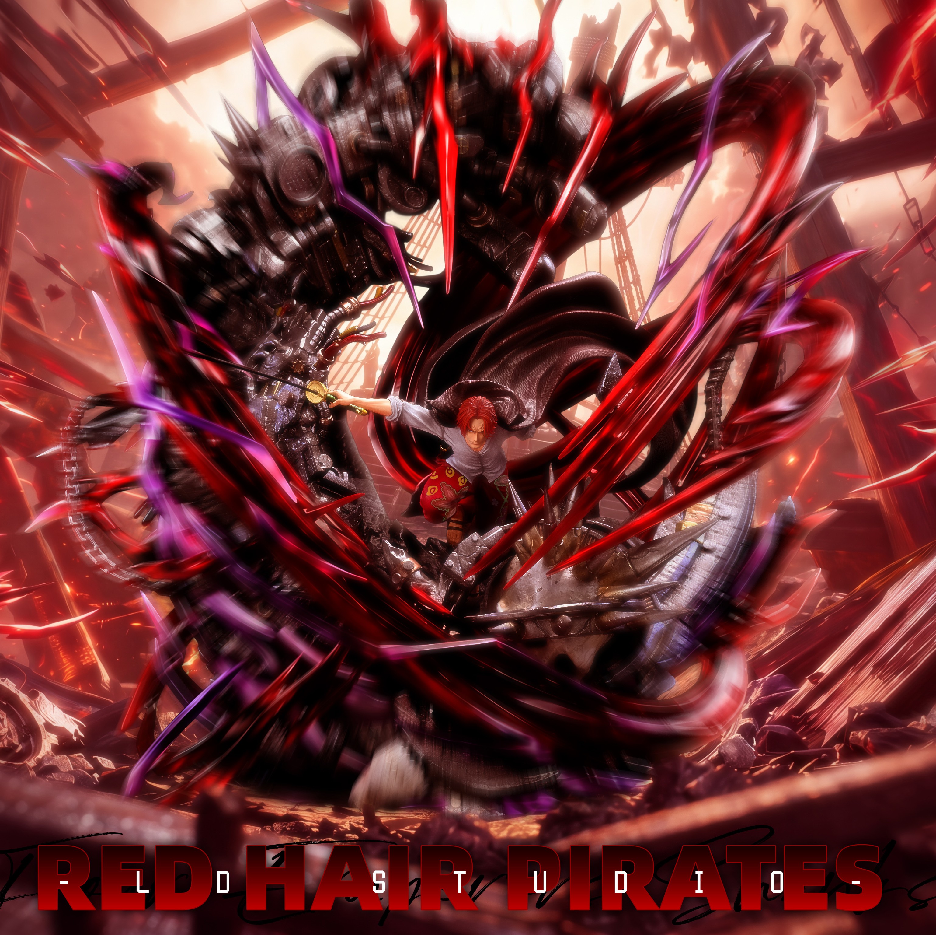 【預購】海賊王 紅髮傑克 X LD-Studio