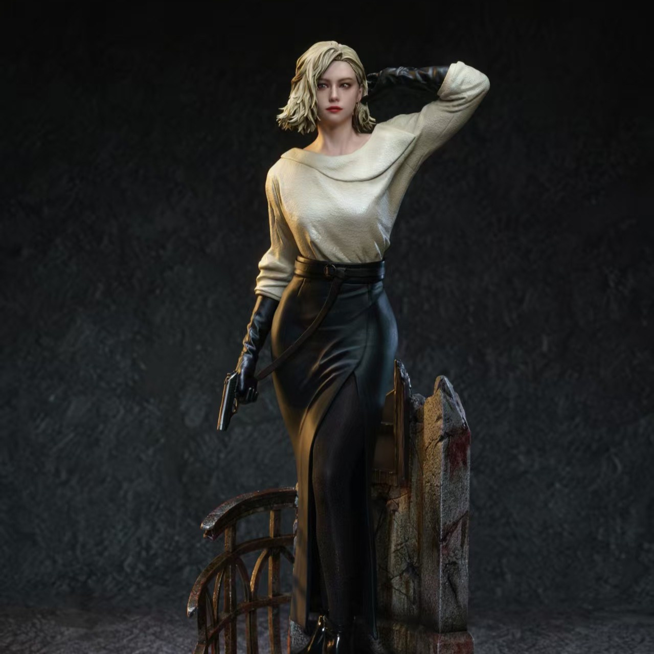 【預購】惡靈古堡9 黑色電影 格蕾絲 X 魂殿工作室