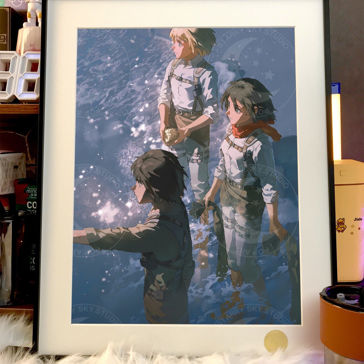 【預購】進擊的巨人《大海》動漫裝飾畫 X 星空工作室