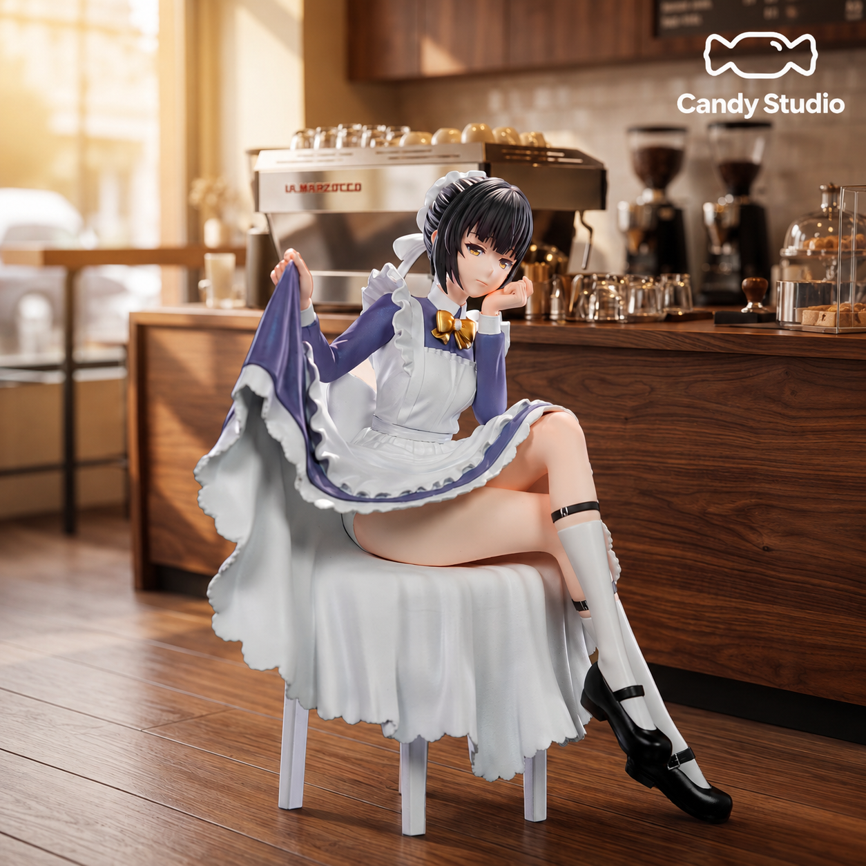 【售罄展示追加請私訊客服@toystationtw】星光咖啡館與死神之蝶 第一彈 女僕棗子姐 X 奶糖-Studio
