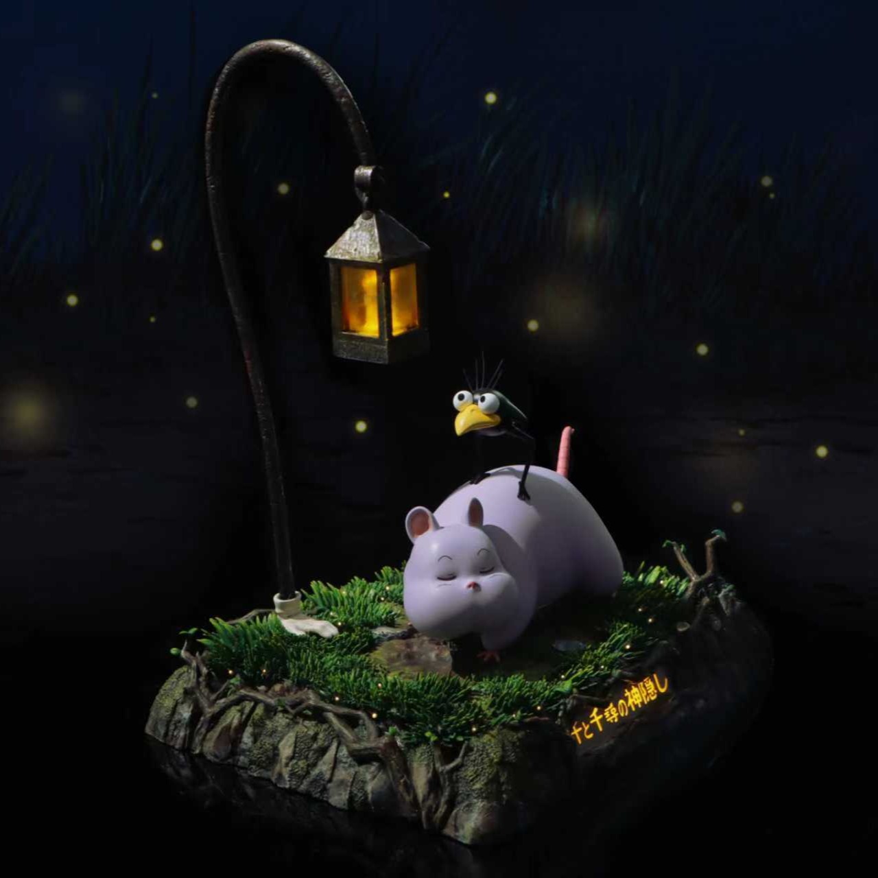 【售罄展示追加請私訊客服@toystationtw】宮崎駿 遇見系列 千與千尋-坊寶寶的足跡 X 神隱工作室